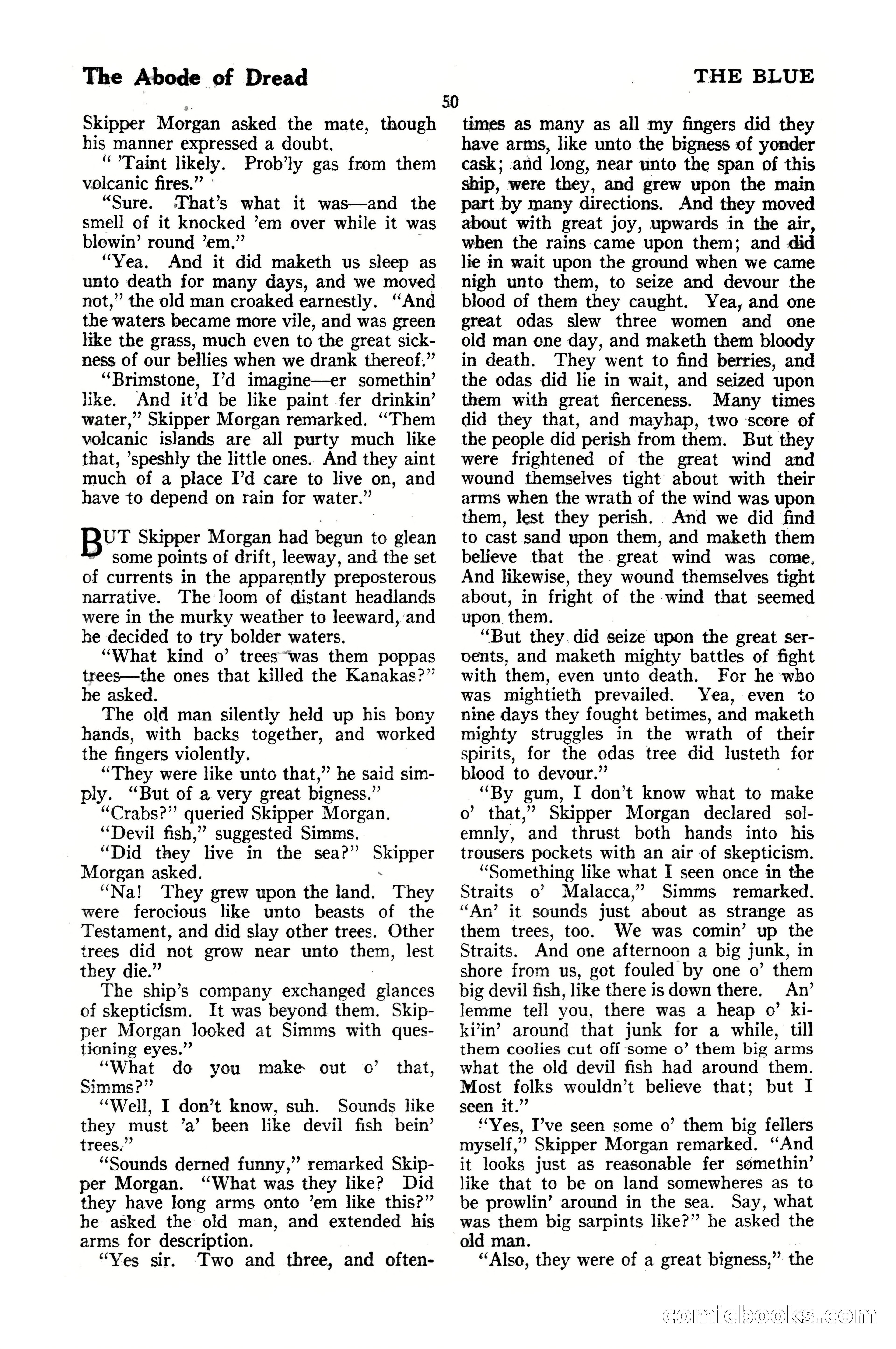 The Blue Book Magazine, October 1920 — page 56 of 212