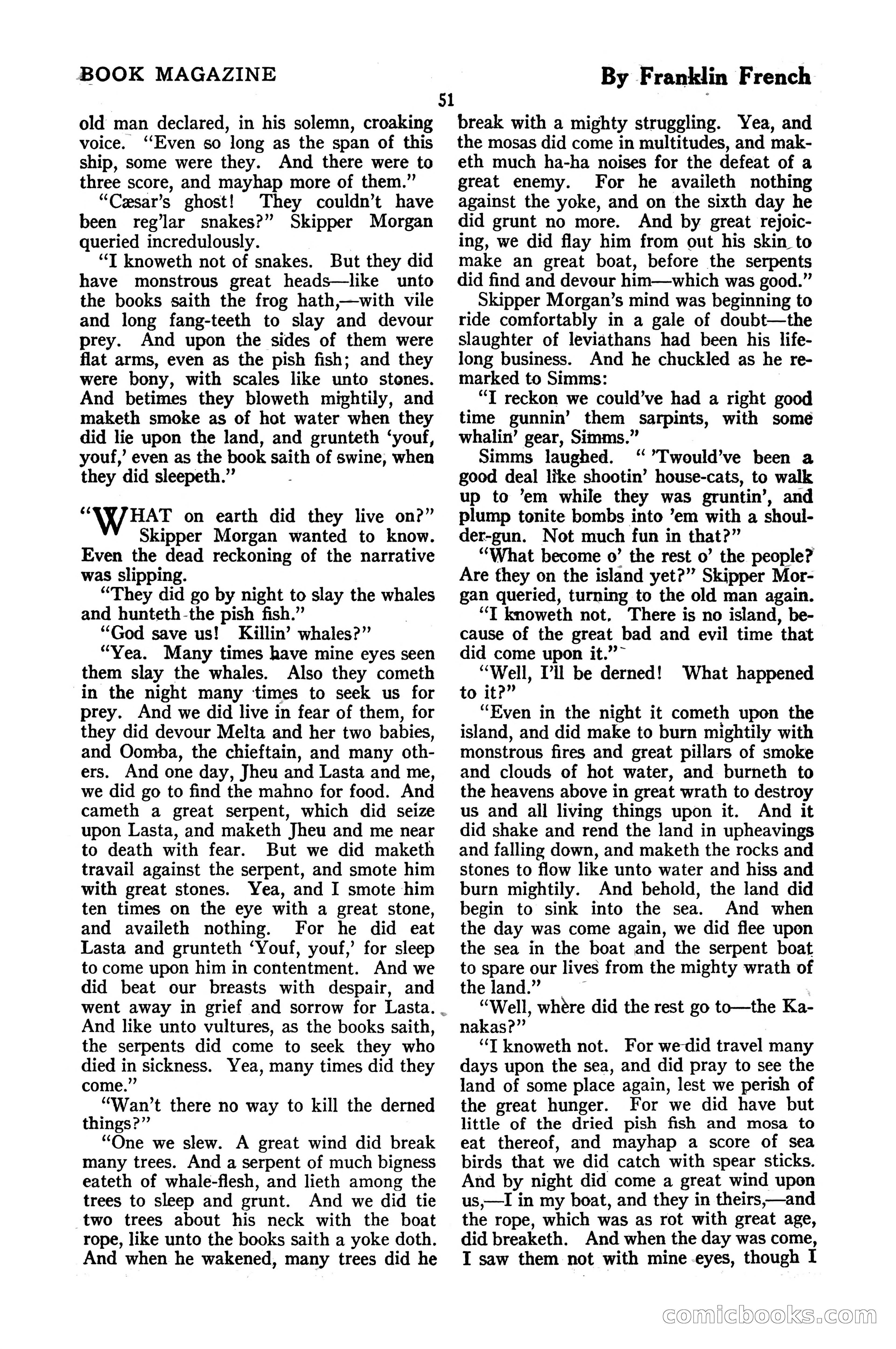 The Blue Book Magazine, October 1920 — page 57 of 212