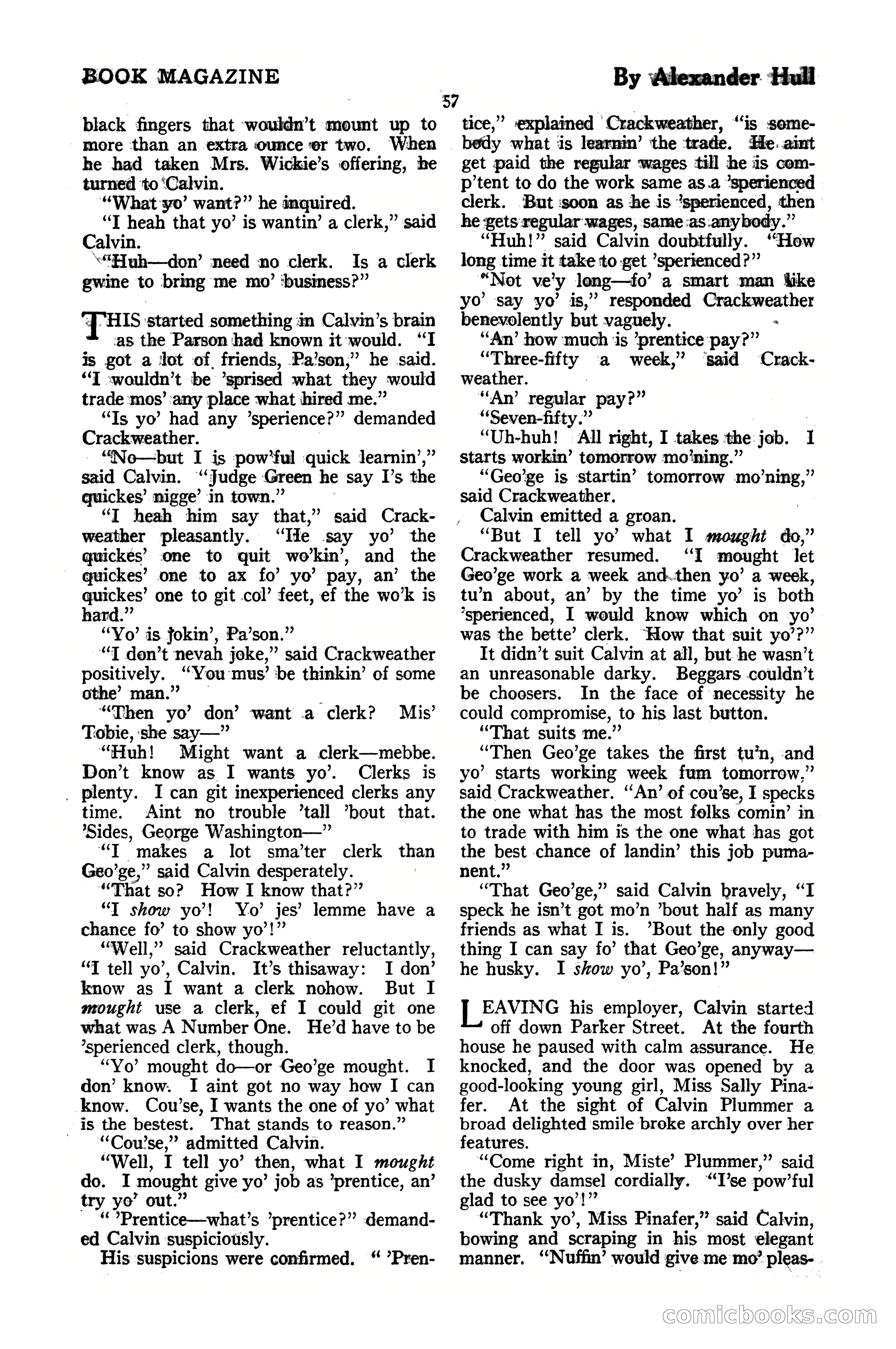 The Blue Book Magazine, October 1920 — page 63 of 212