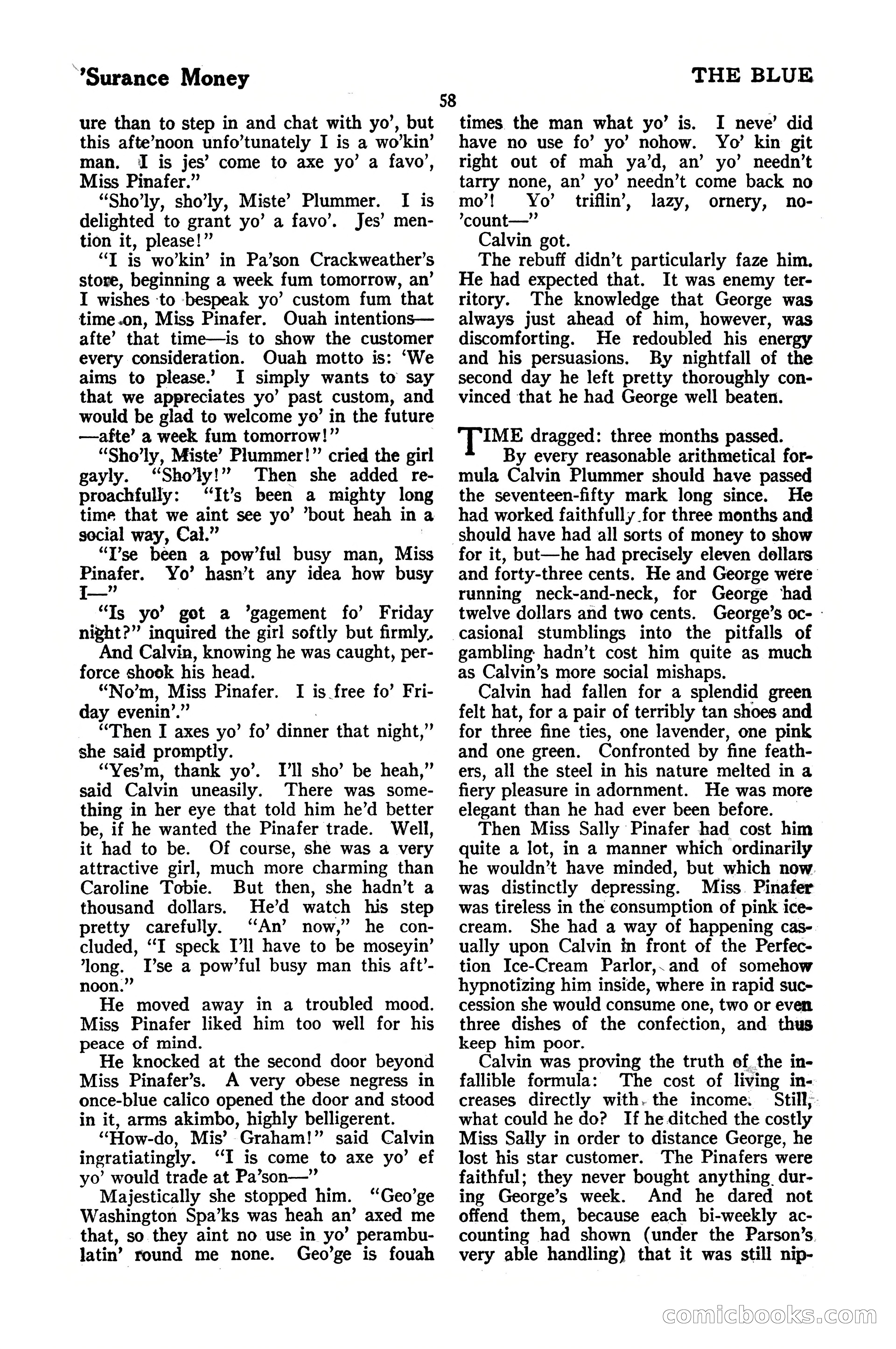 The Blue Book Magazine, October 1920 — page 64 of 212