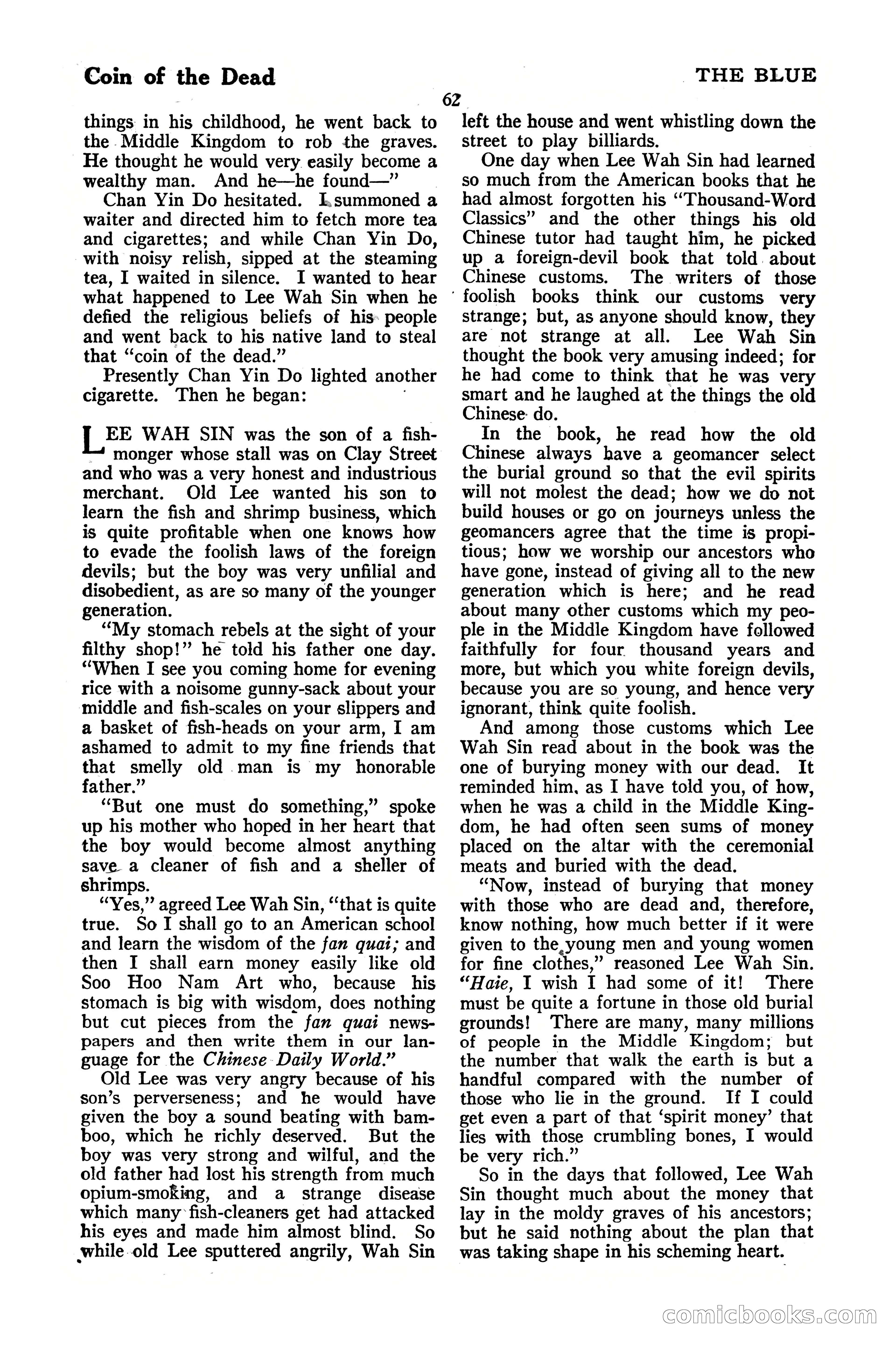 The Blue Book Magazine, October 1920 — page 68 of 212