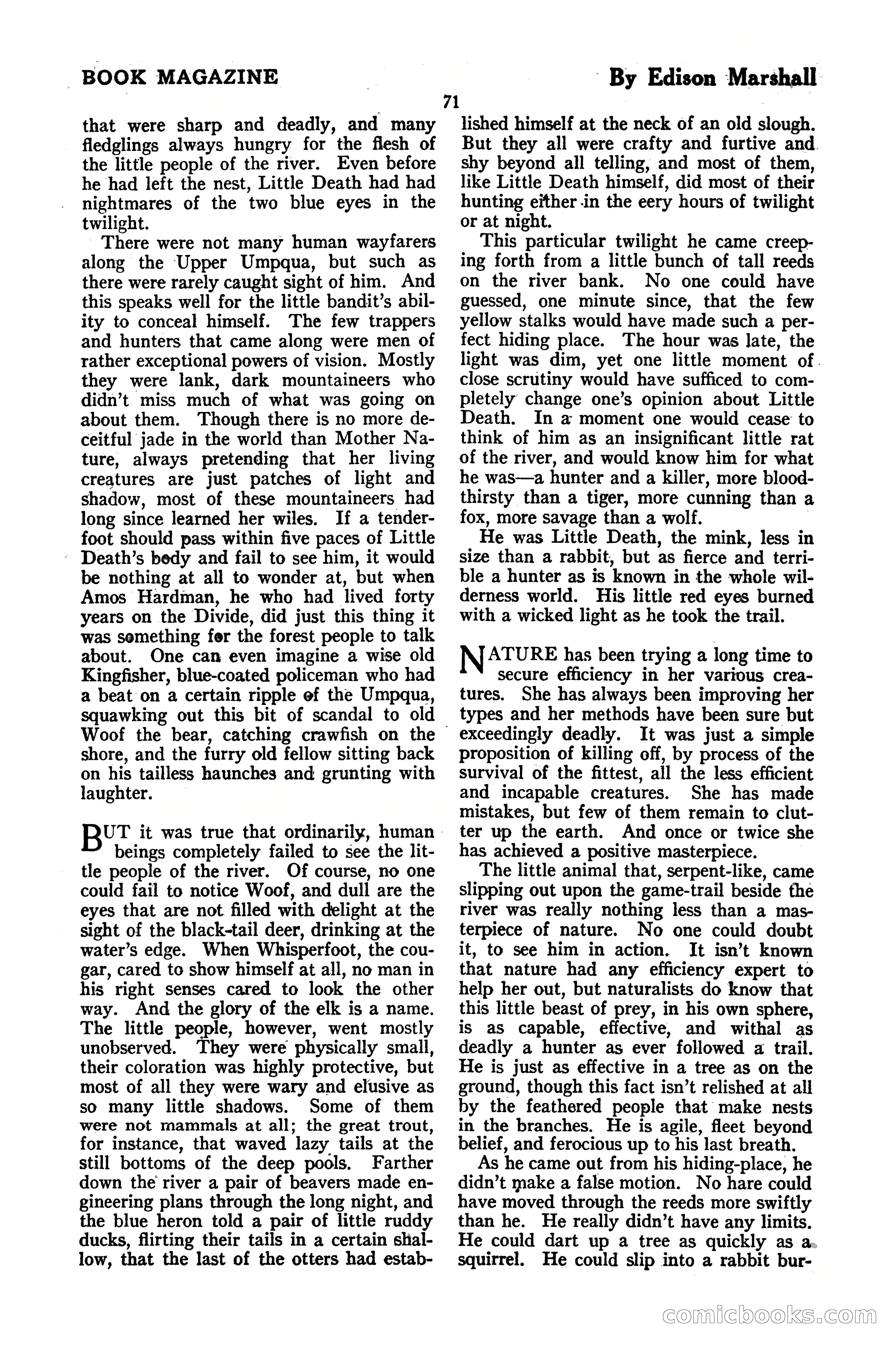 The Blue Book Magazine, October 1920 — page 77 of 212
