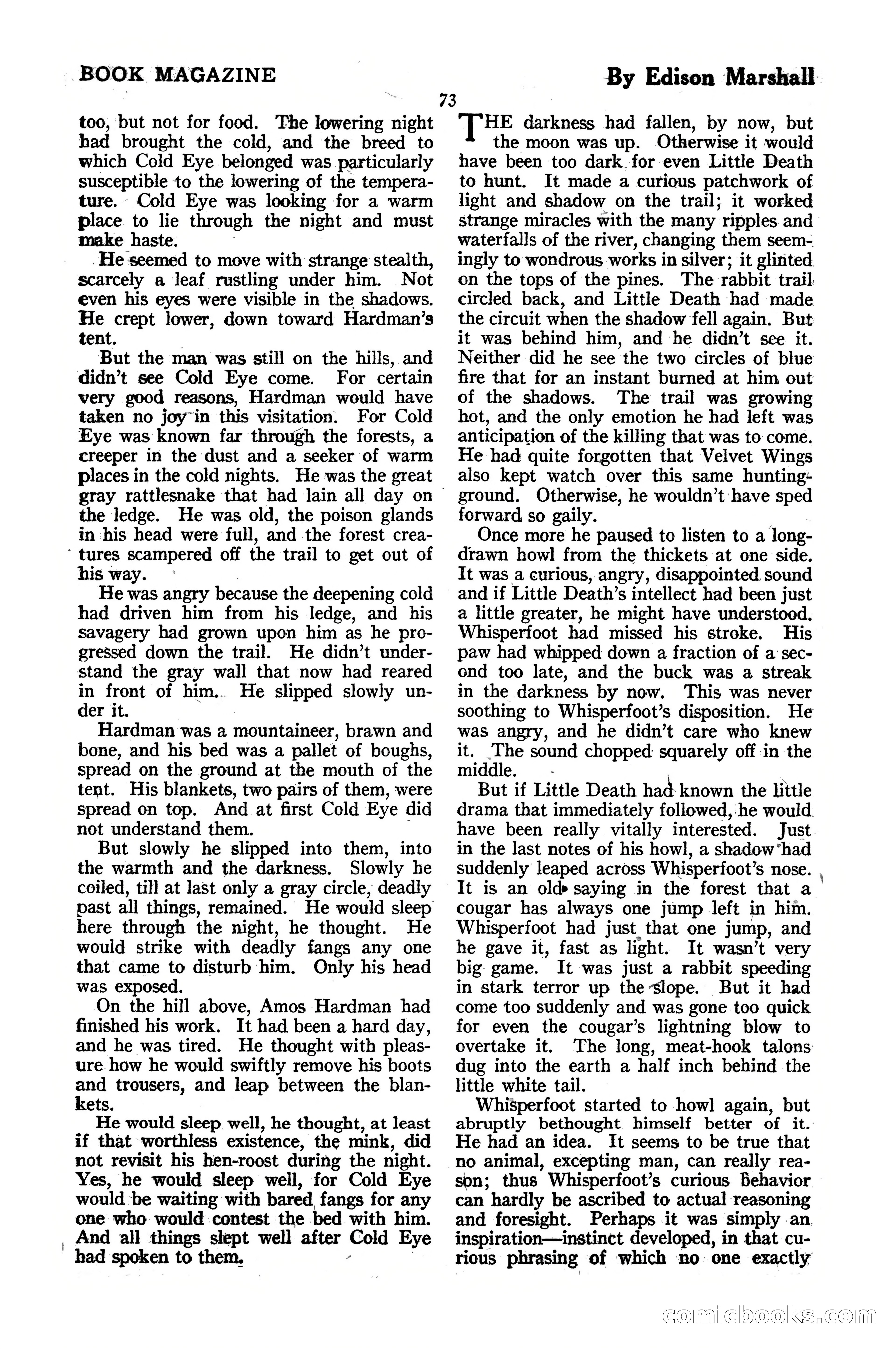 The Blue Book Magazine, October 1920 — page 79 of 212