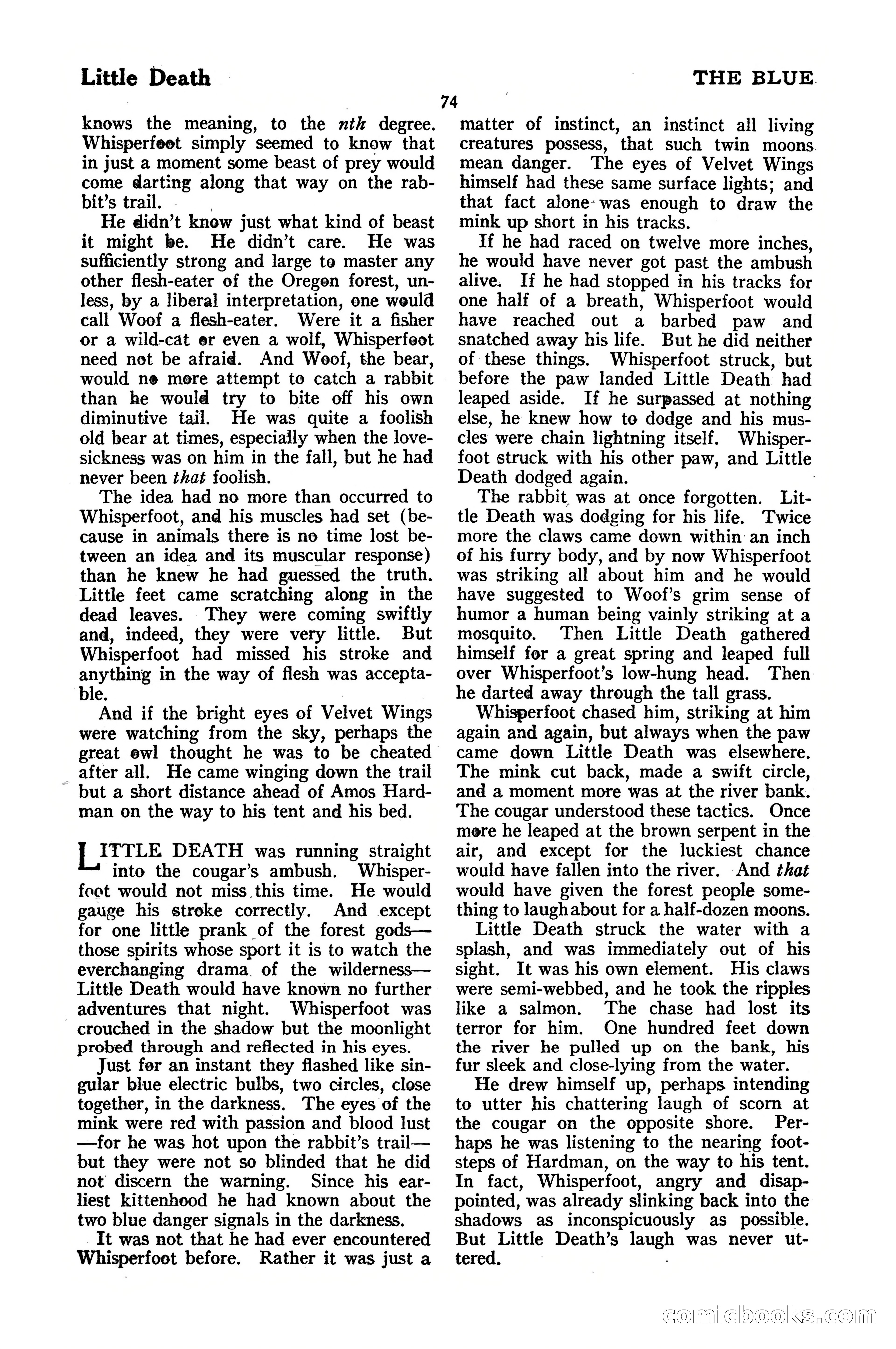 The Blue Book Magazine, October 1920 — page 80 of 212