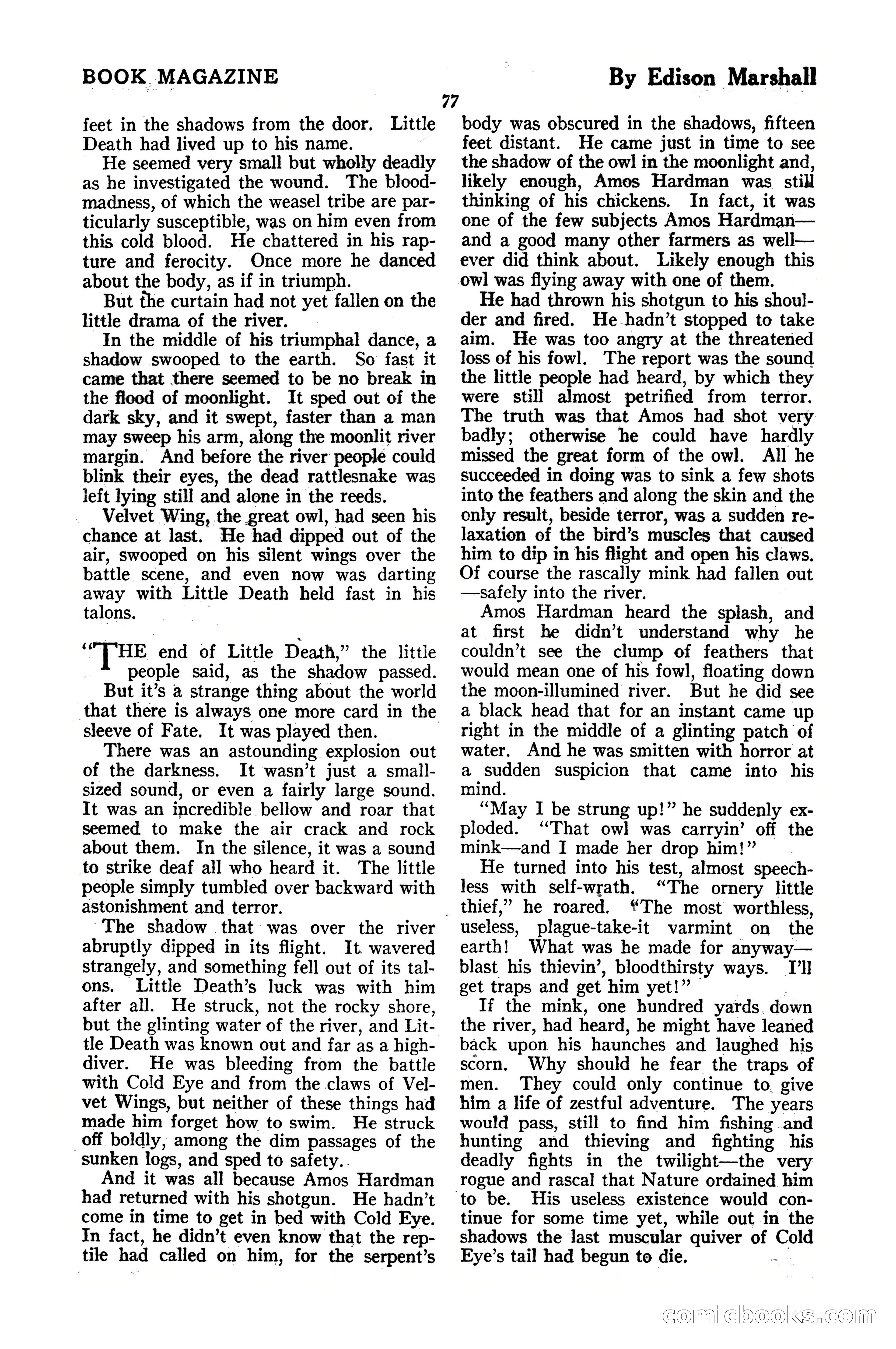 The Blue Book Magazine, October 1920 — page 83 of 212