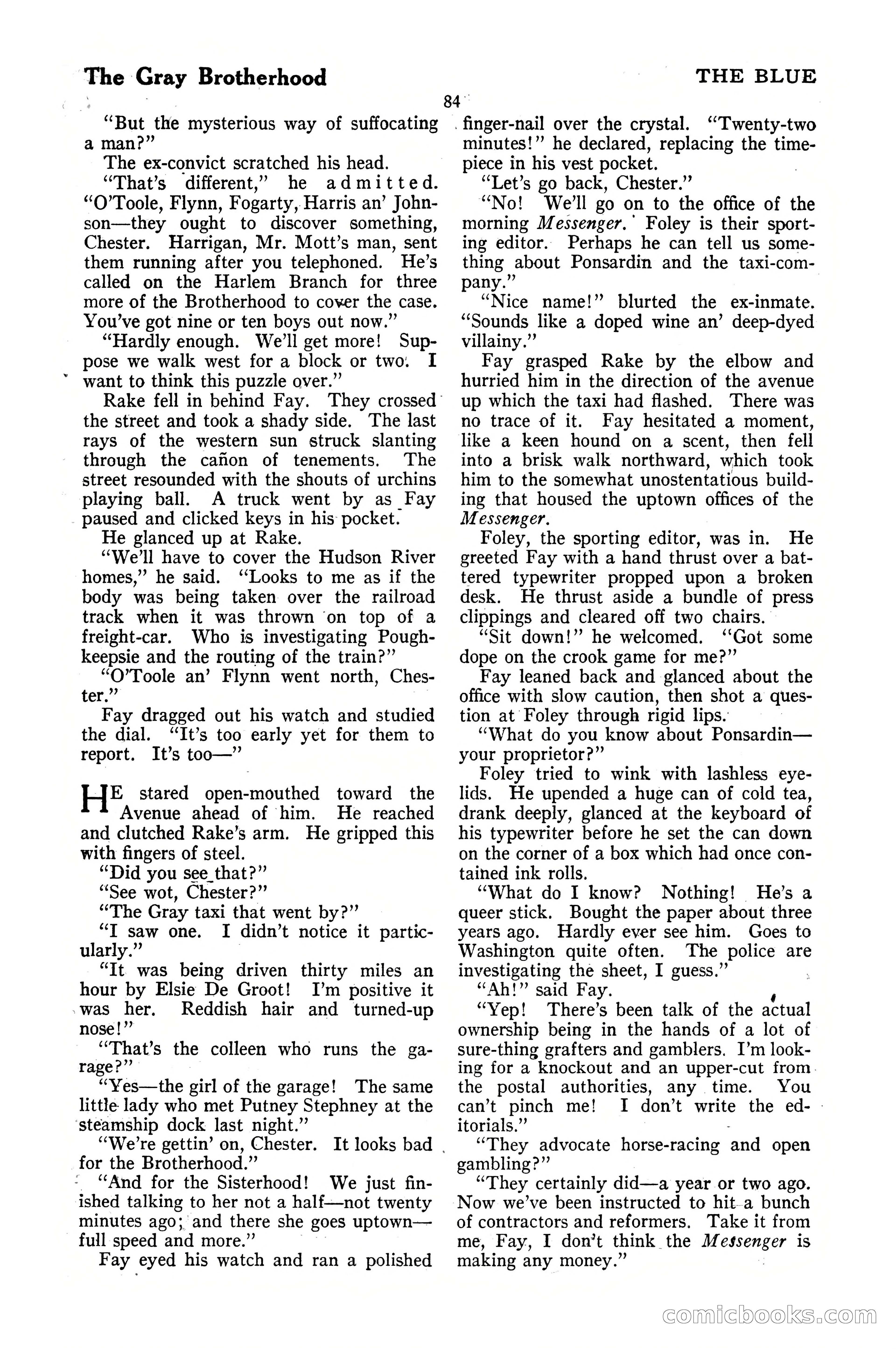 The Blue Book Magazine, October 1920 — page 90 of 212