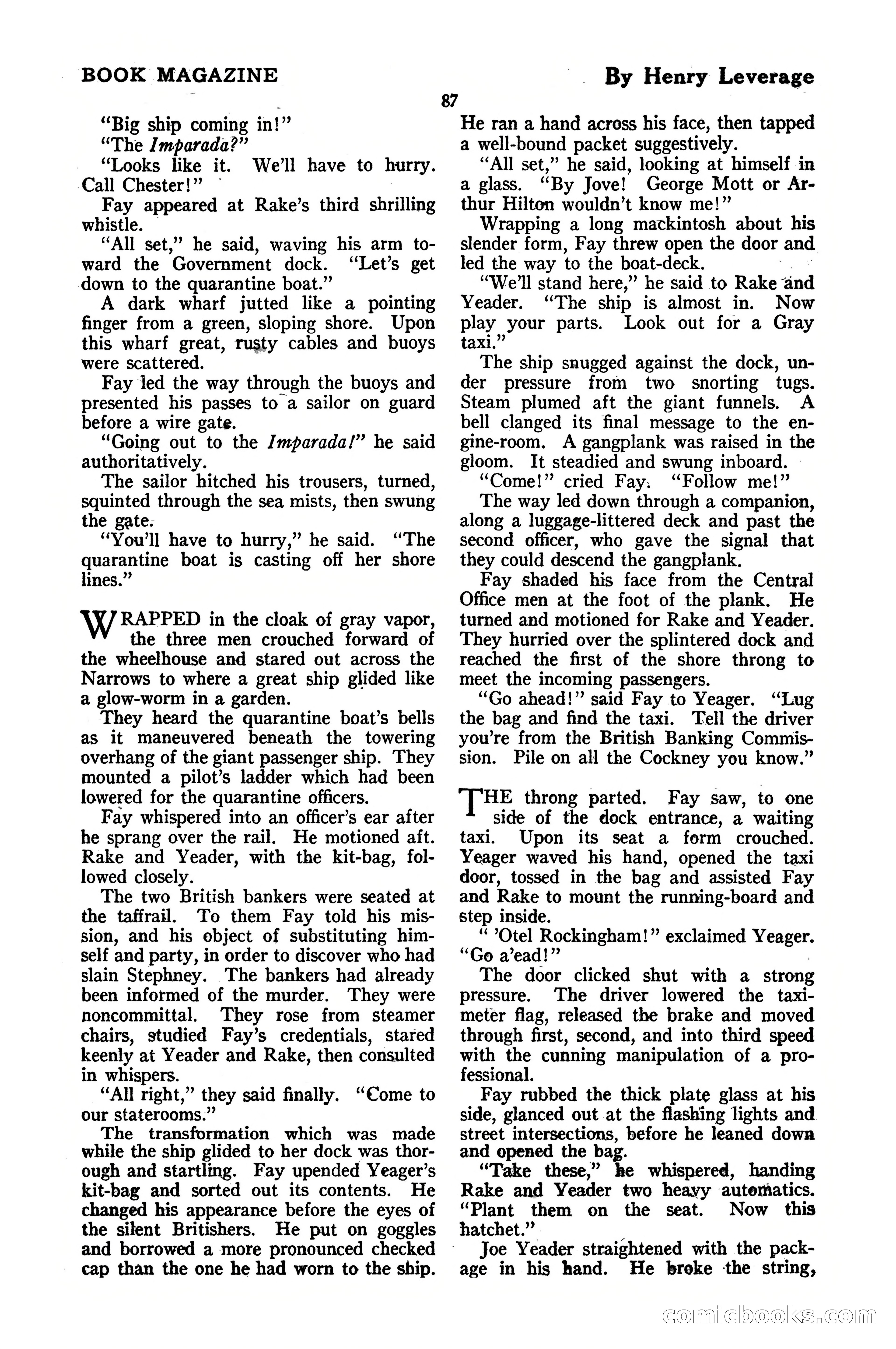 The Blue Book Magazine, October 1920 — page 93 of 212