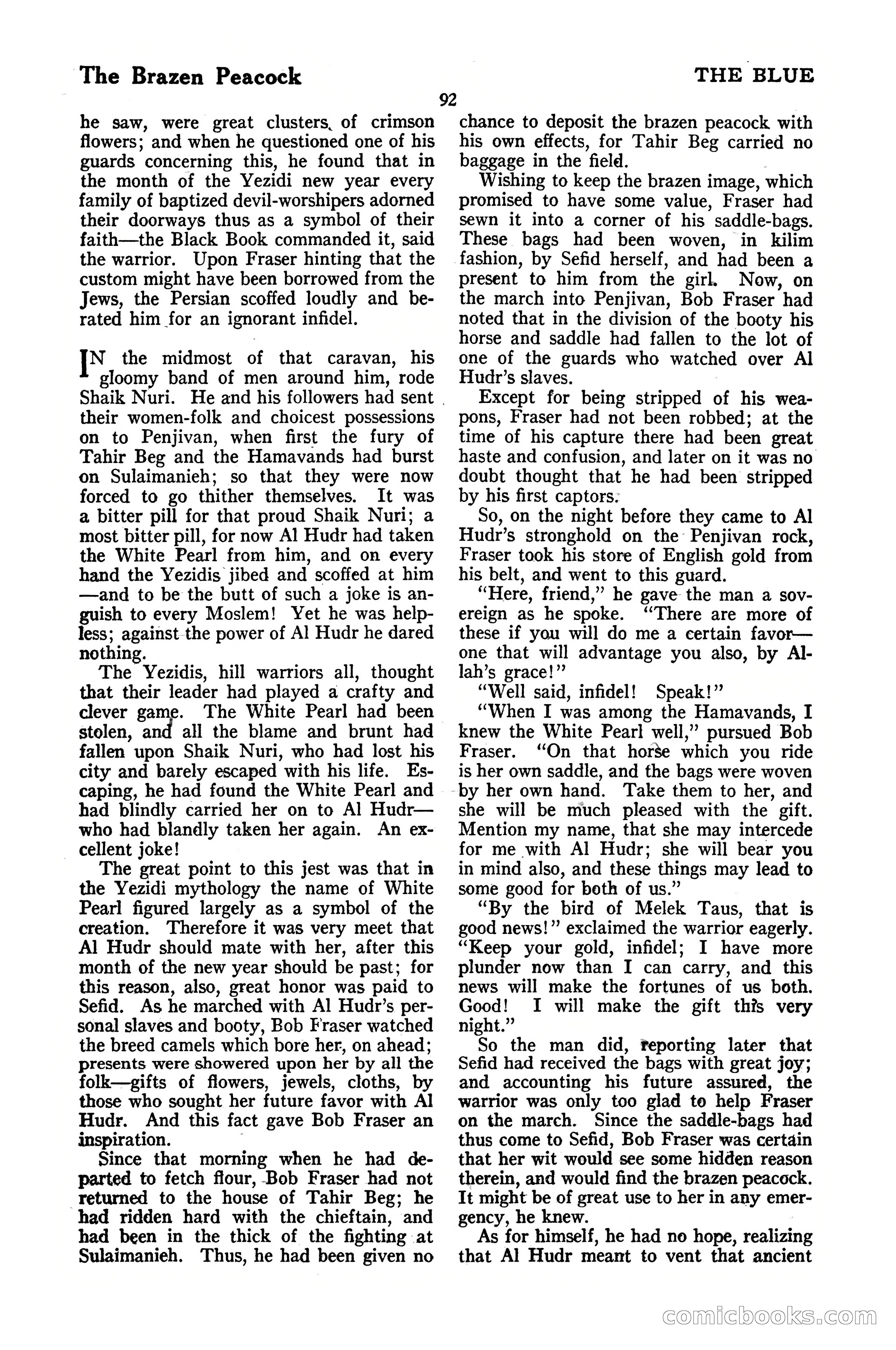 The Blue Book Magazine, October 1920 — page 98 of 212
