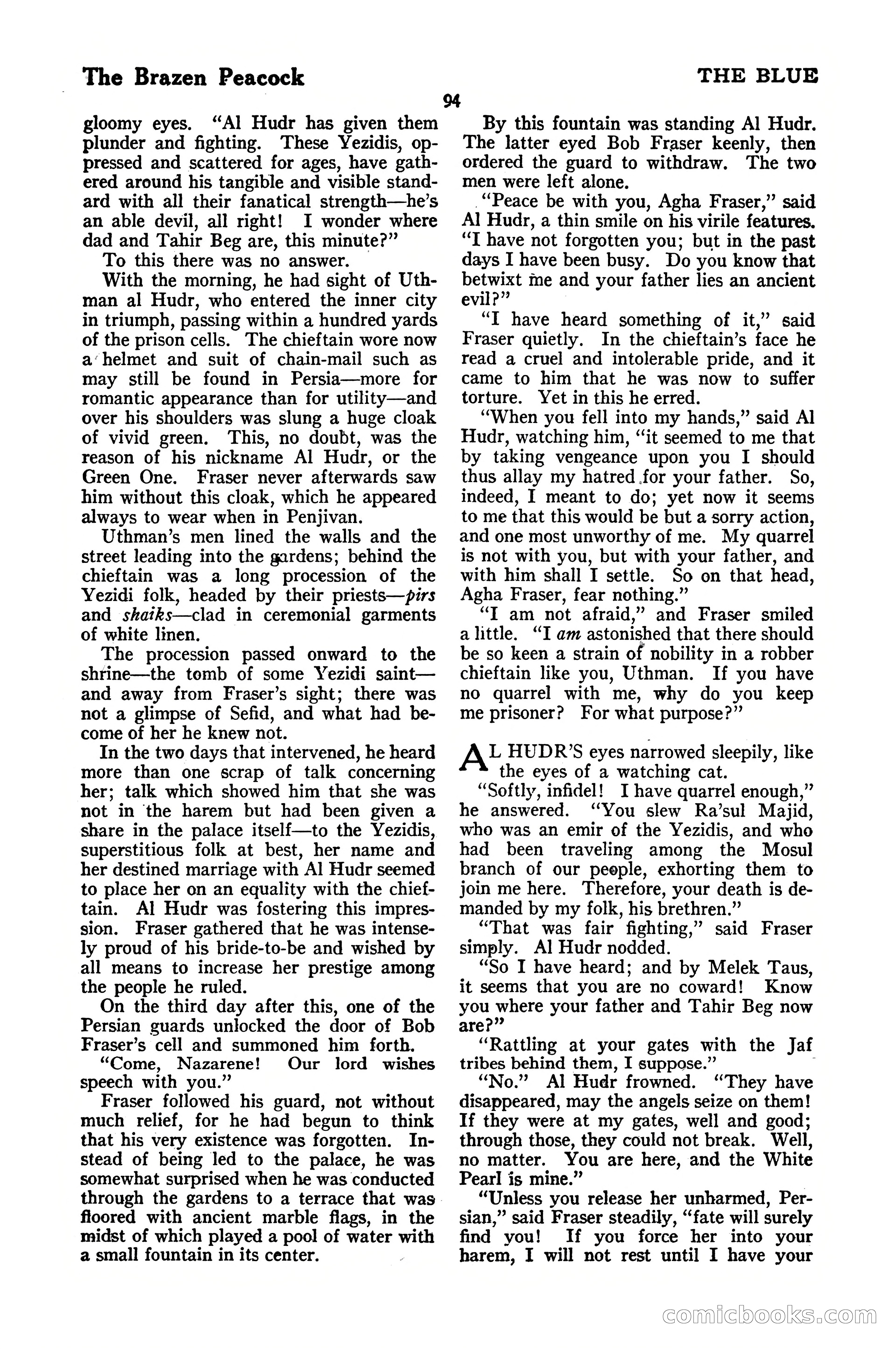 The Blue Book Magazine, October 1920 — page 100 of 212