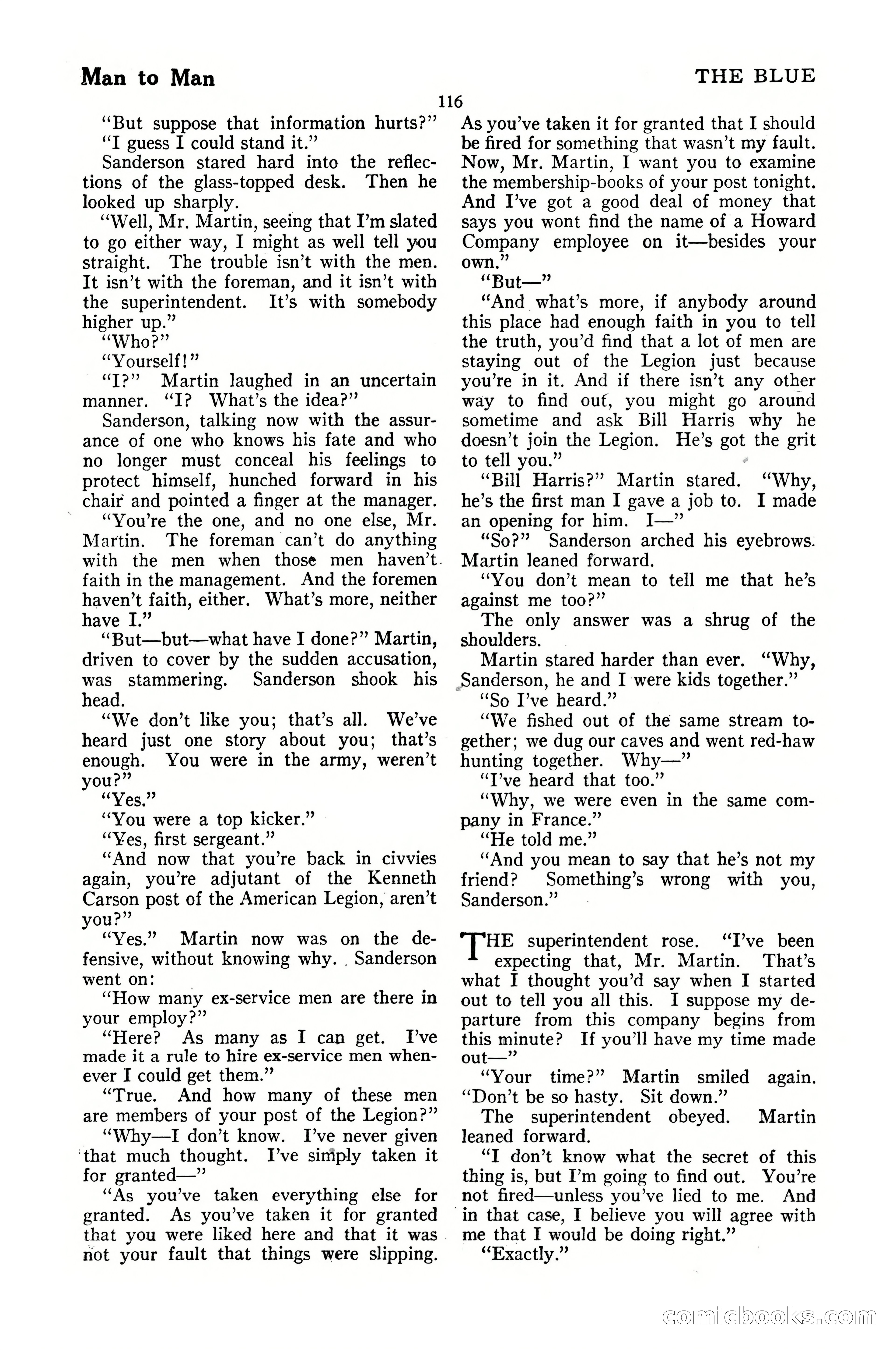 The Blue Book Magazine, October 1920 — page 122 of 212