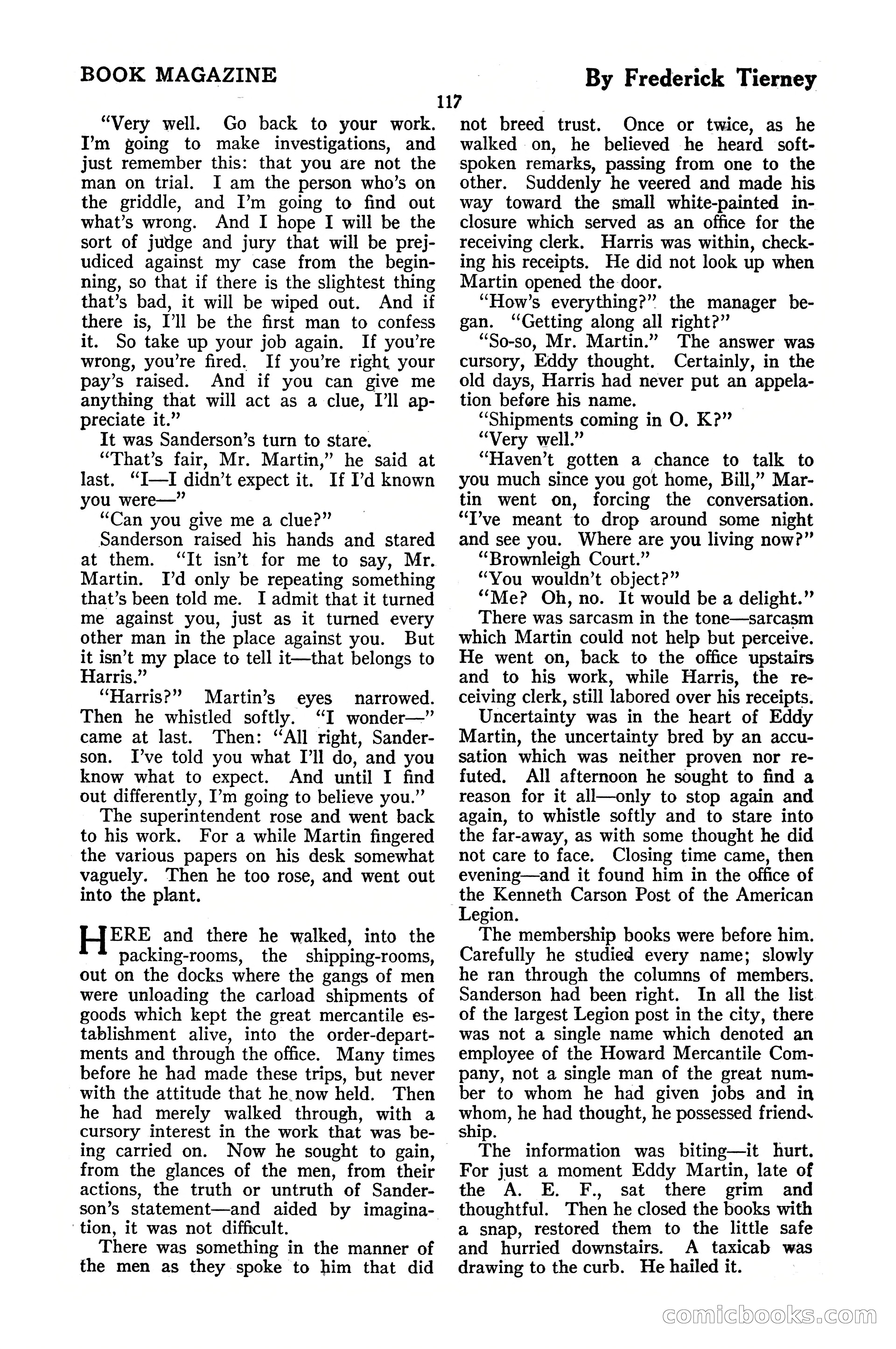 The Blue Book Magazine, October 1920 — page 123 of 212