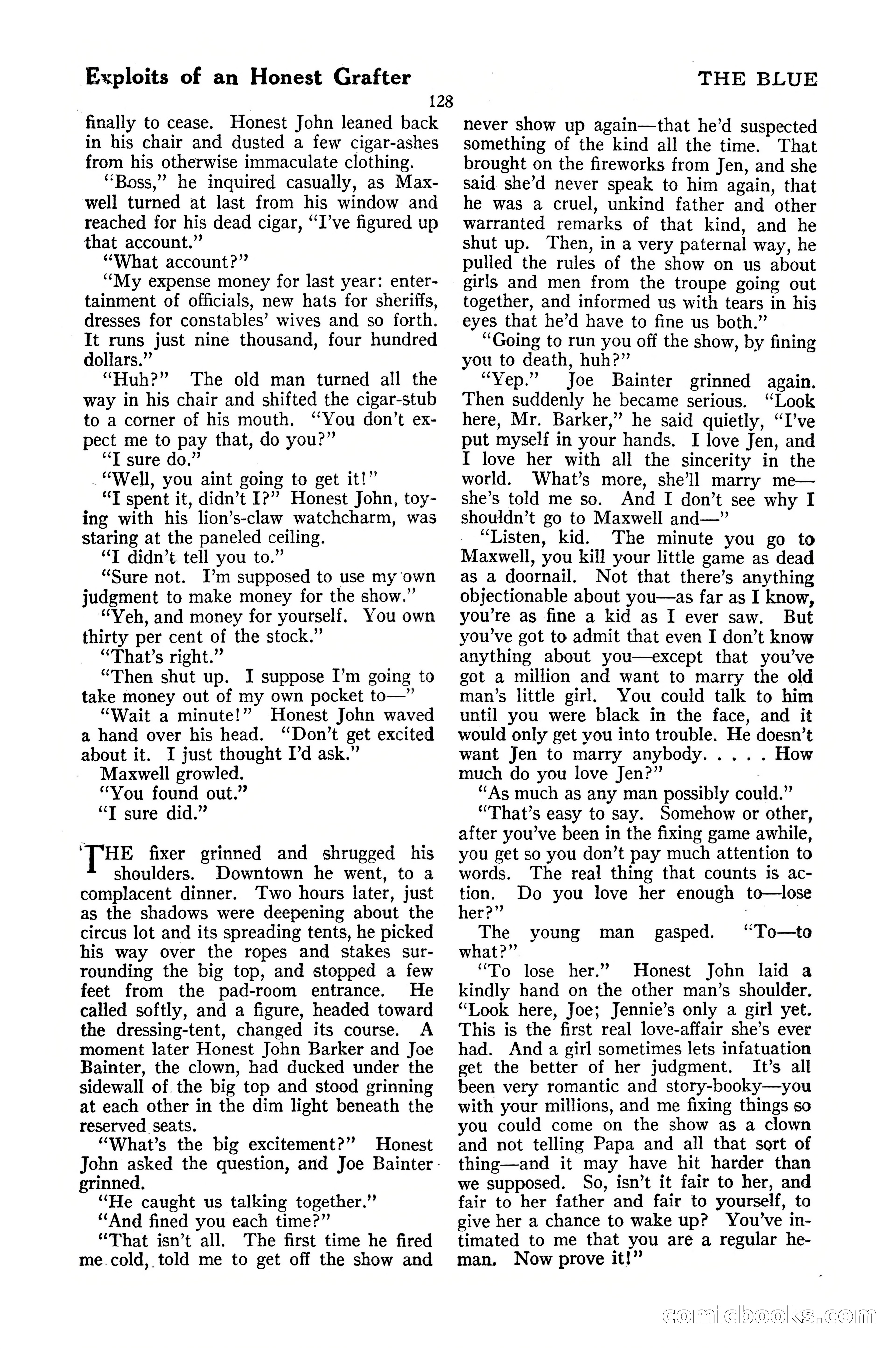 The Blue Book Magazine, October 1920 — page 134 of 212