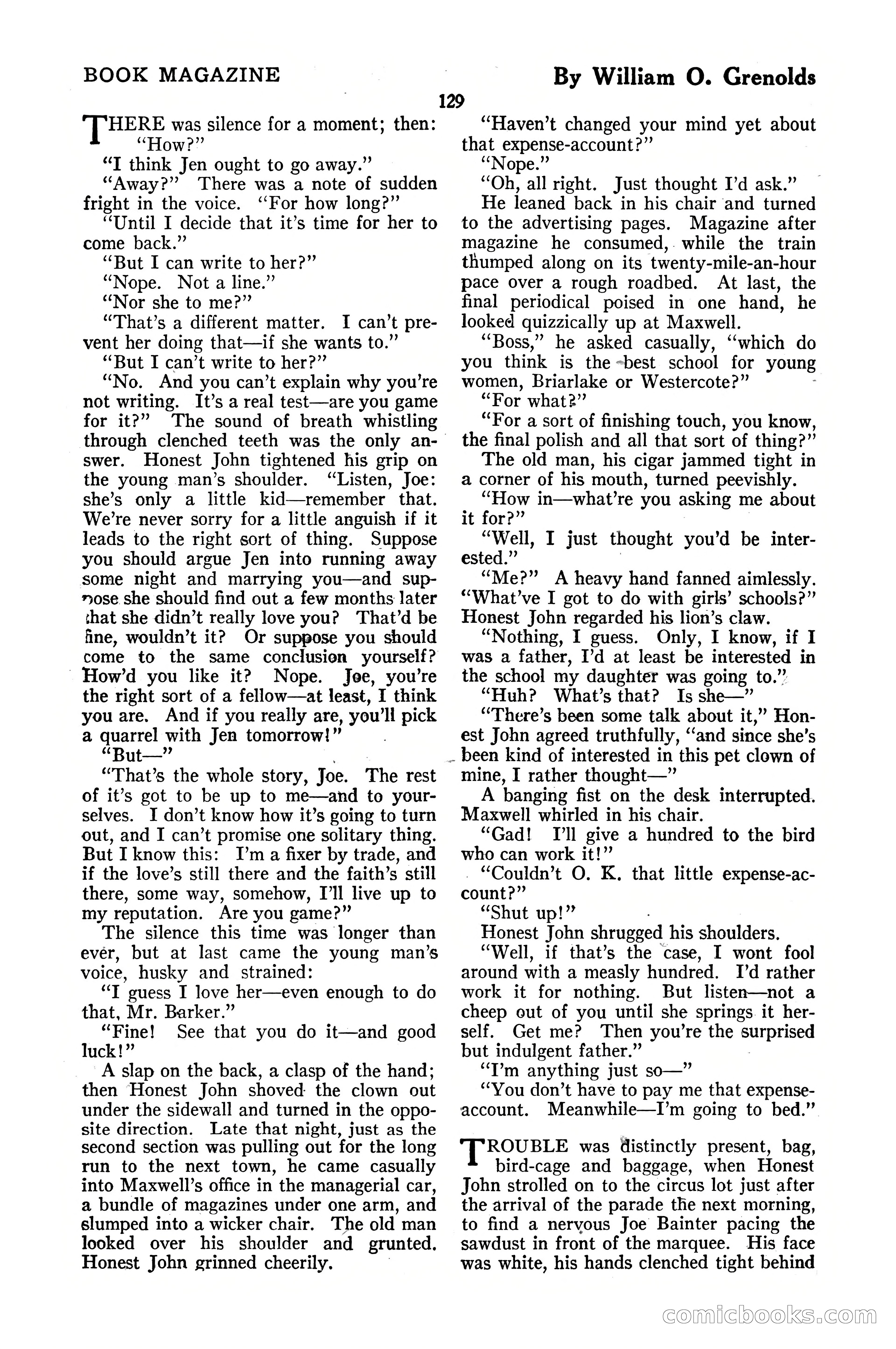 The Blue Book Magazine, October 1920 — page 135 of 212