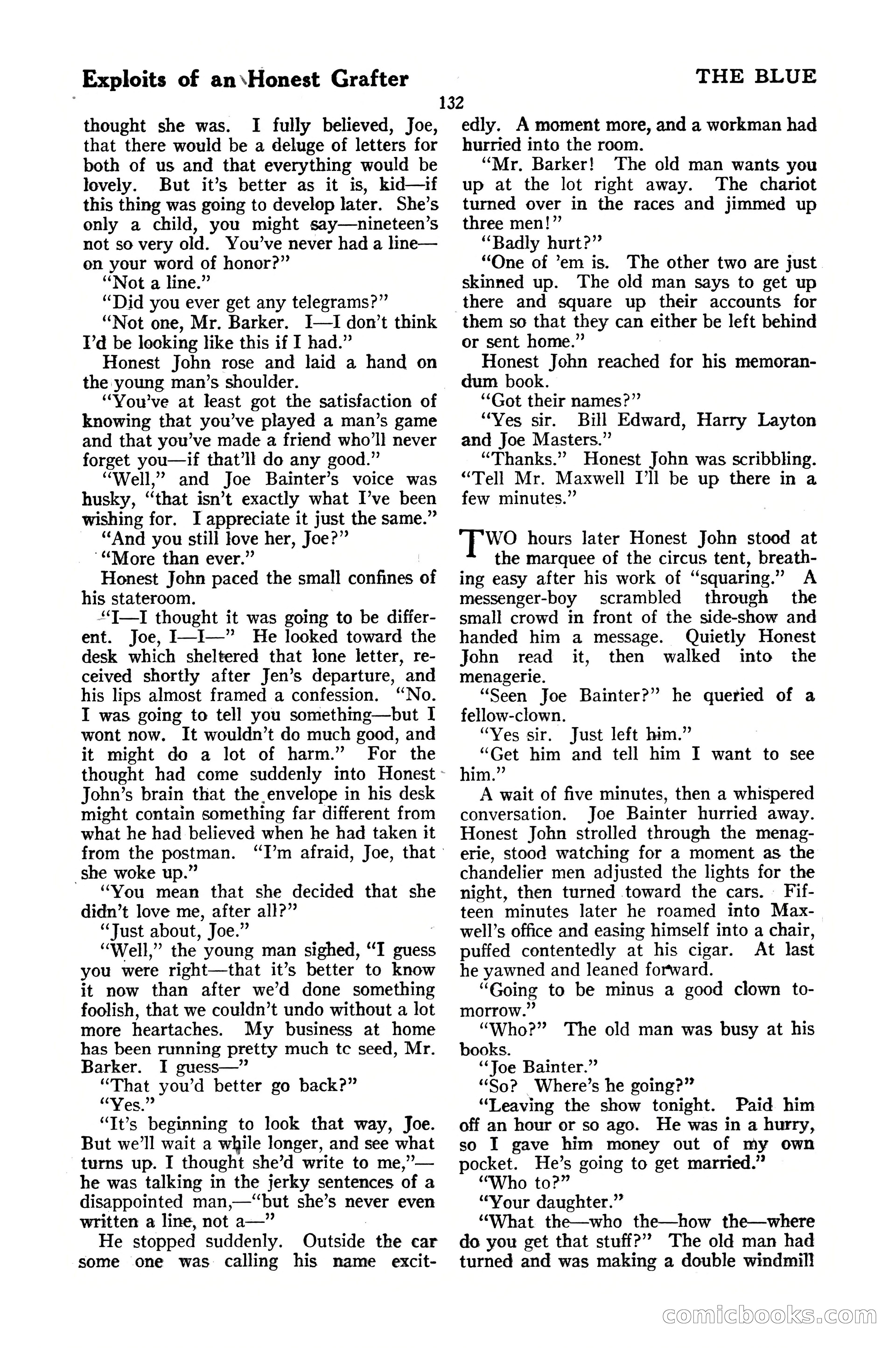 The Blue Book Magazine, October 1920 — page 138 of 212