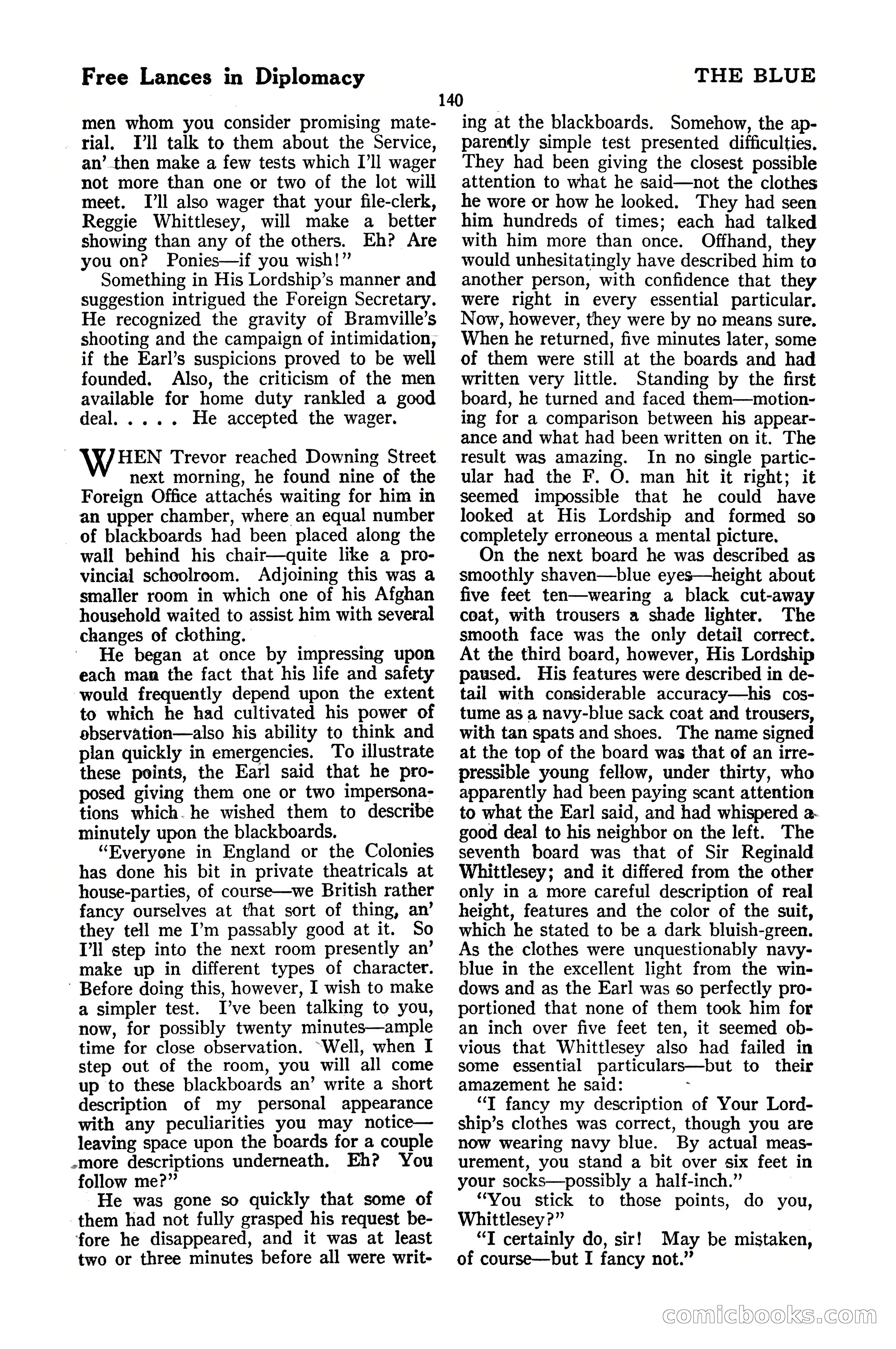 The Blue Book Magazine, October 1920 — page 146 of 212