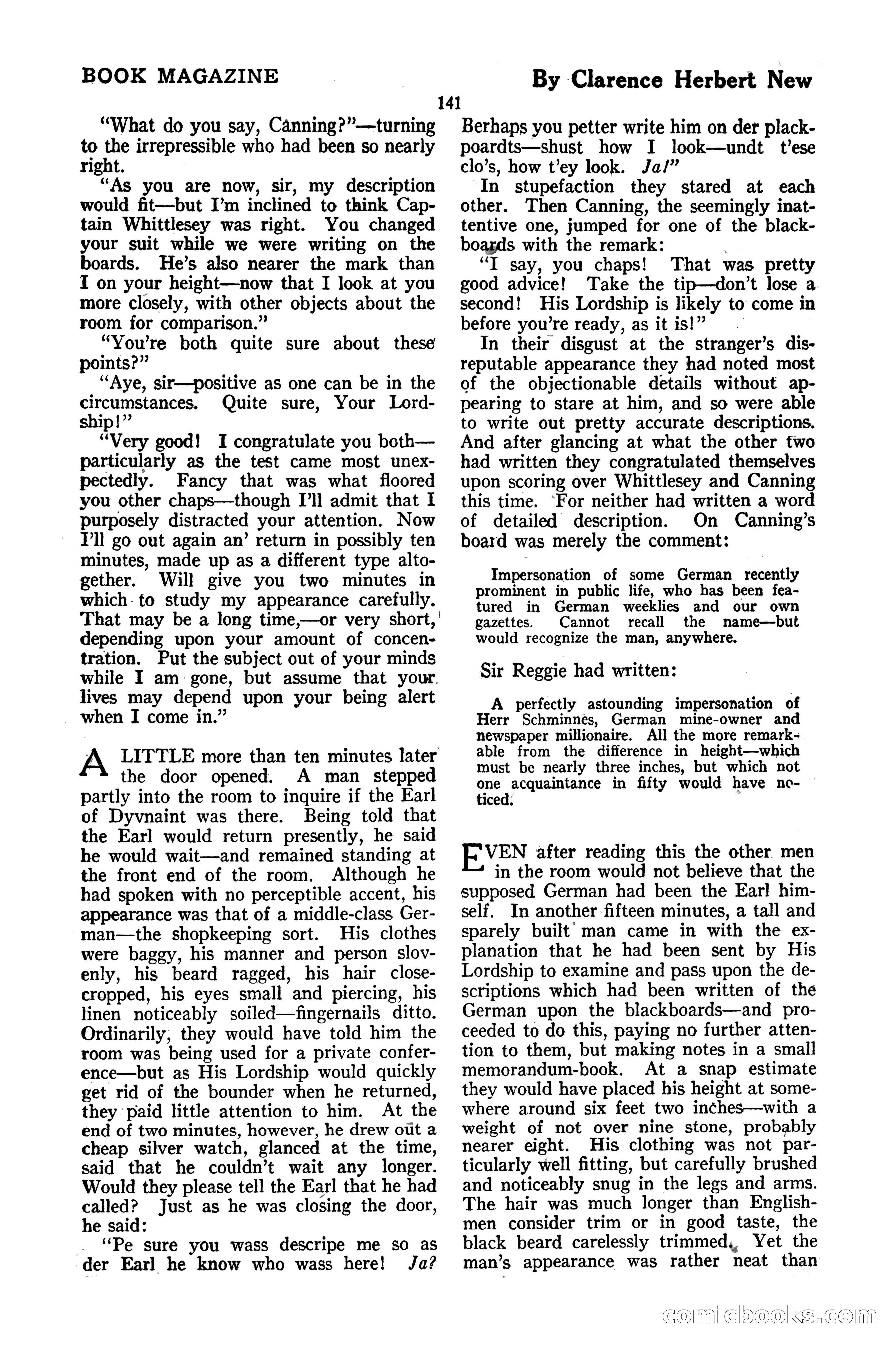 The Blue Book Magazine, October 1920 — page 147 of 212
