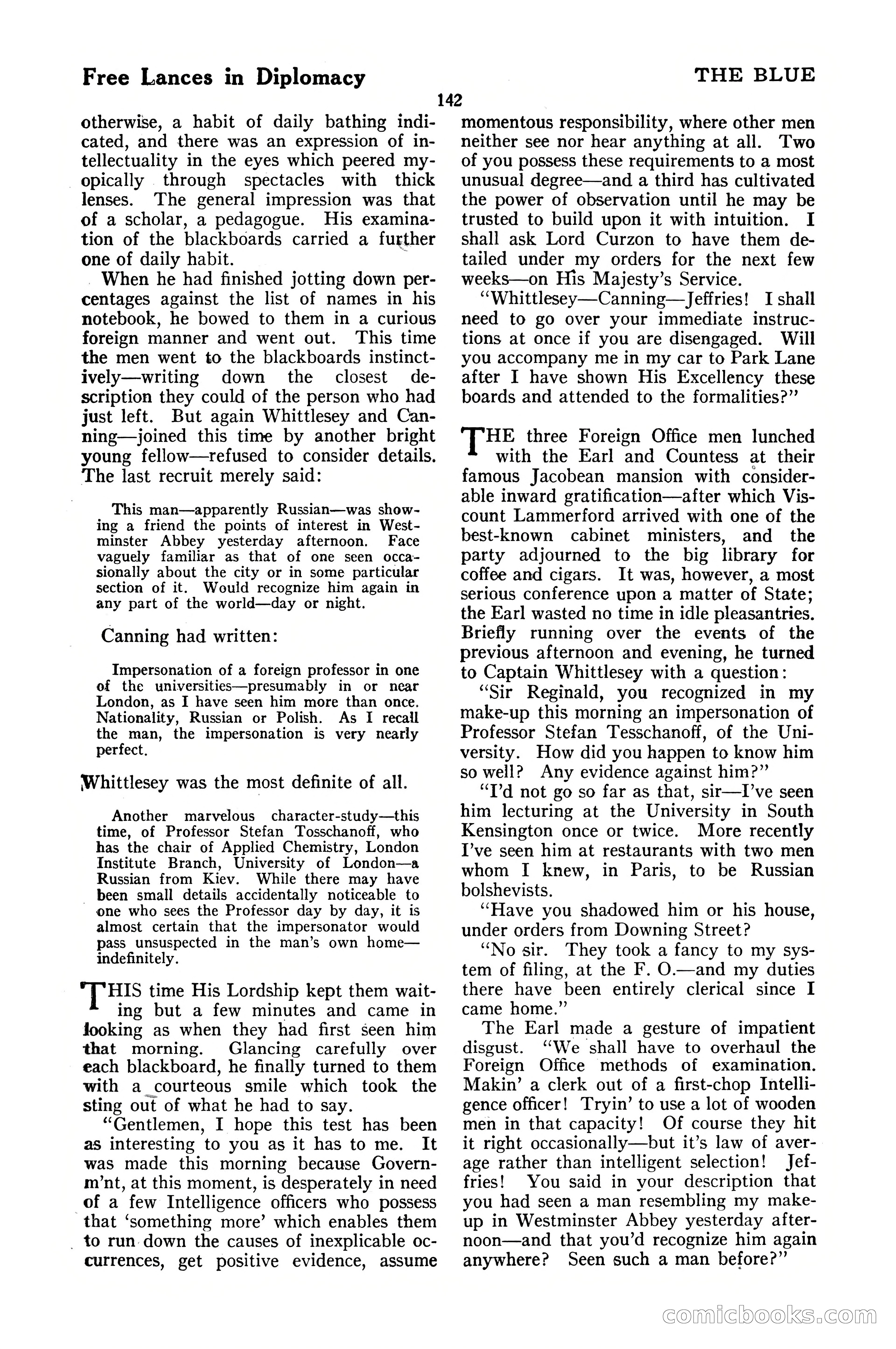The Blue Book Magazine, October 1920 — page 148 of 212