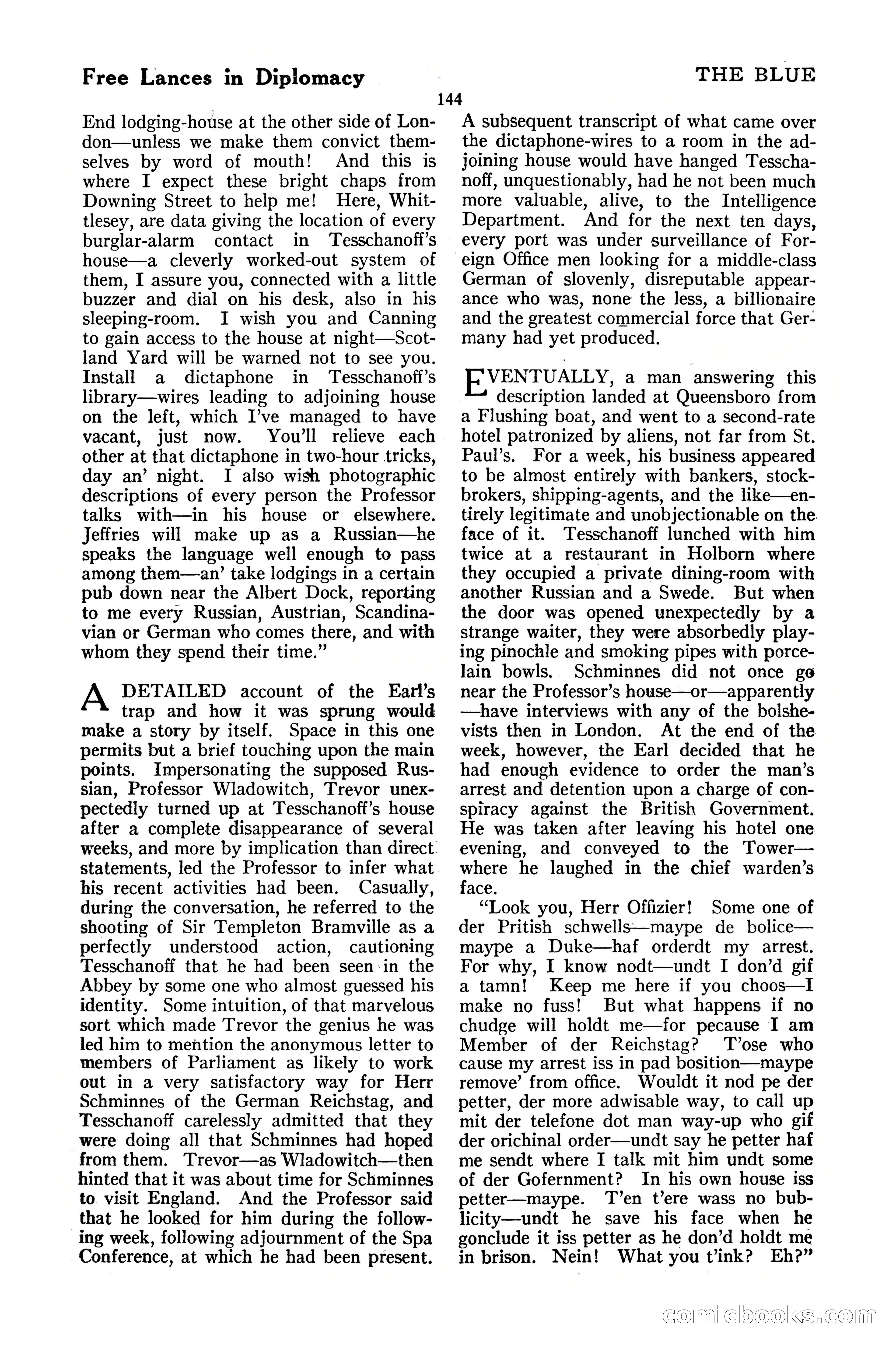 The Blue Book Magazine, October 1920 — page 150 of 212
