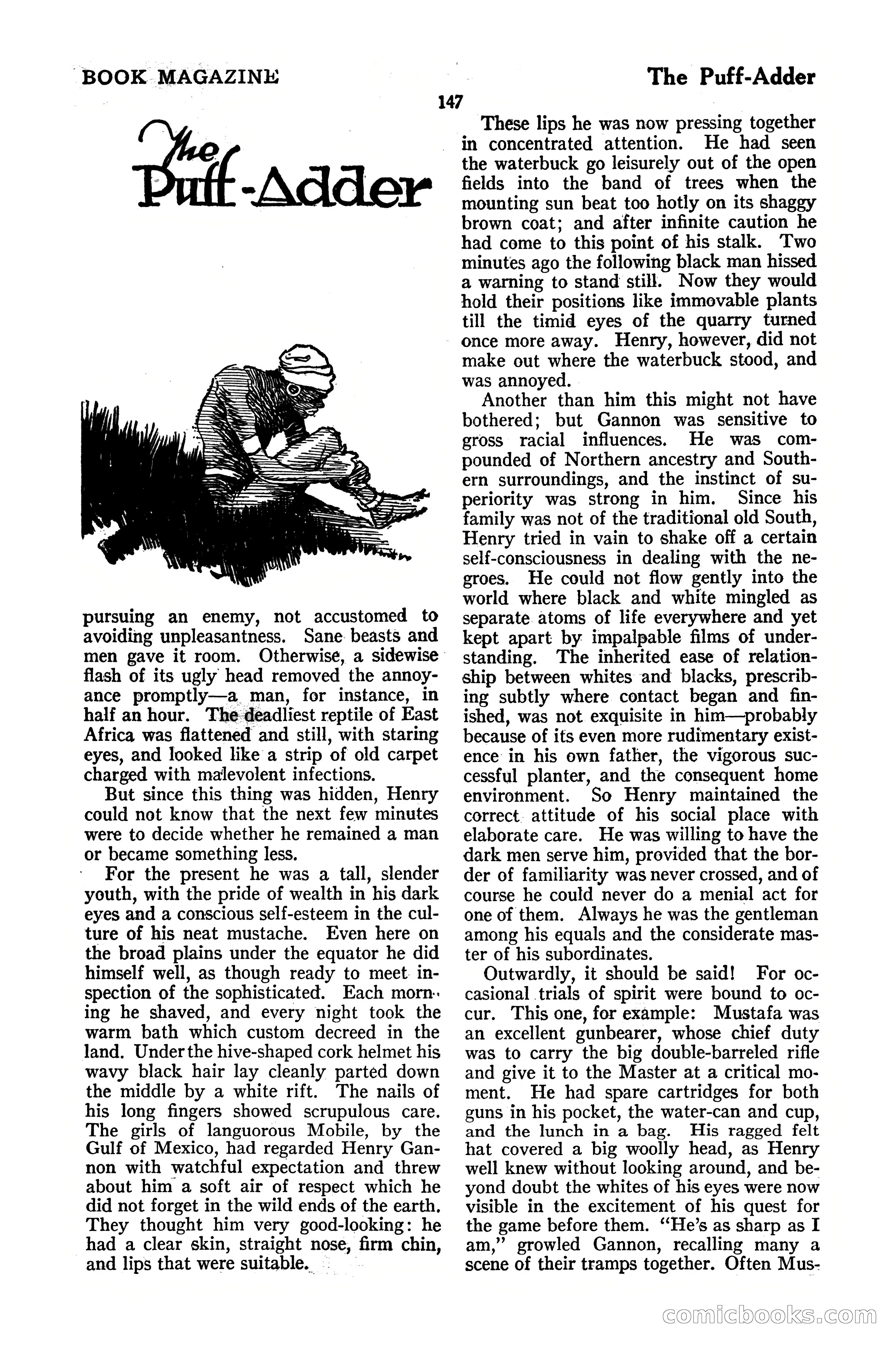 The Blue Book Magazine, October 1920 — page 153 of 212