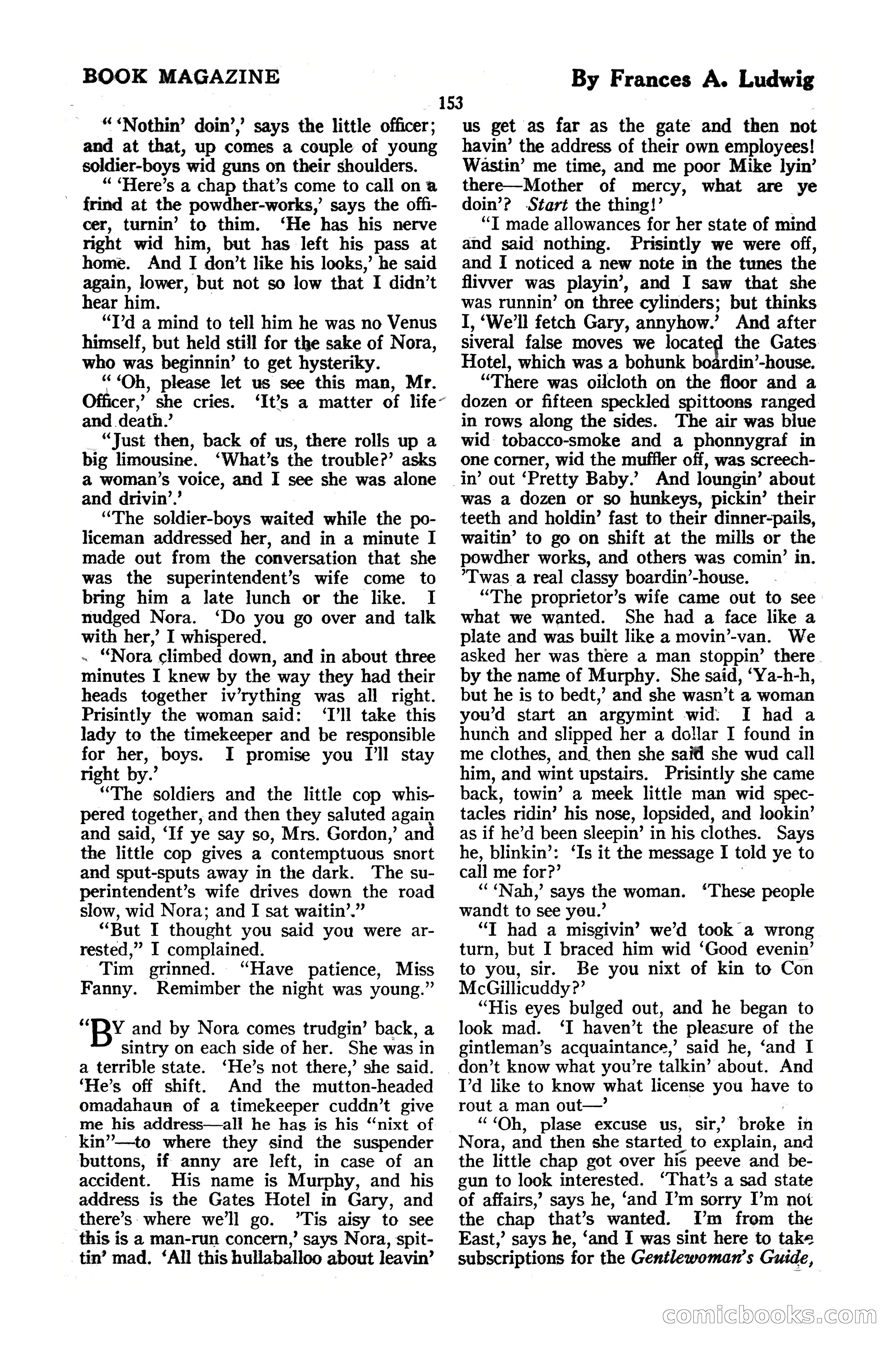The Blue Book Magazine, October 1920 — page 159 of 212