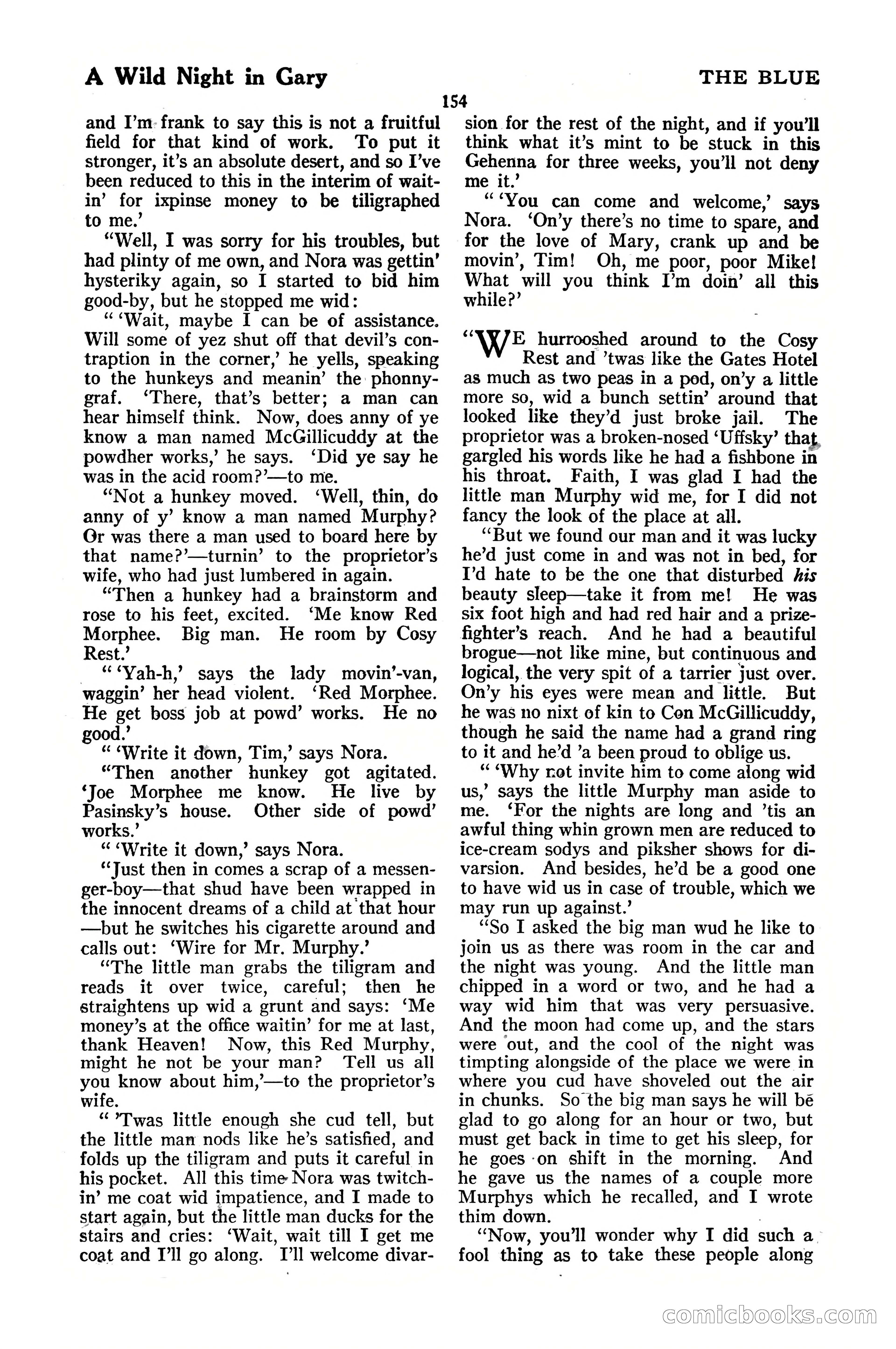The Blue Book Magazine, October 1920 — page 160 of 212