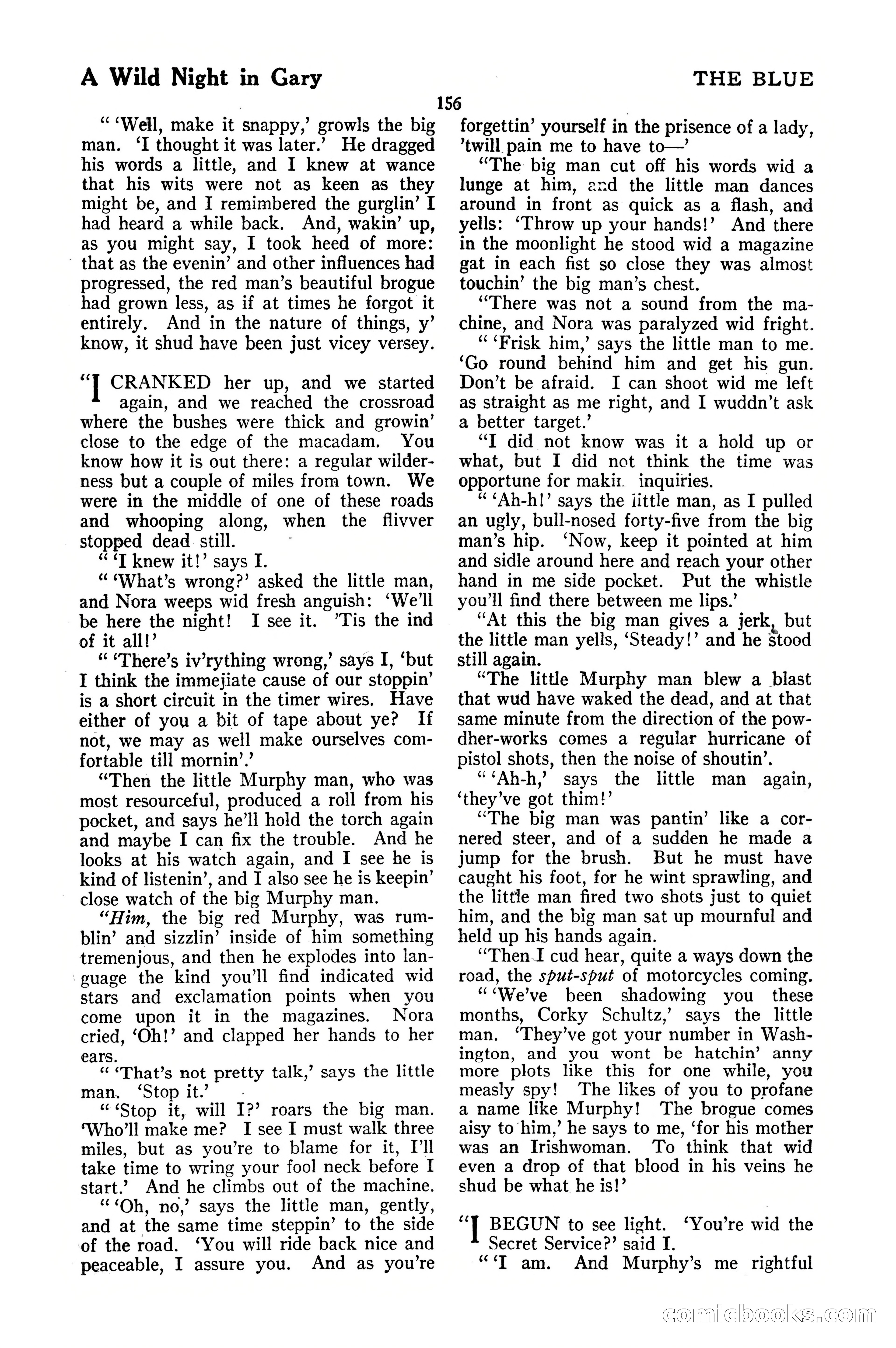 The Blue Book Magazine, October 1920 — page 162 of 212