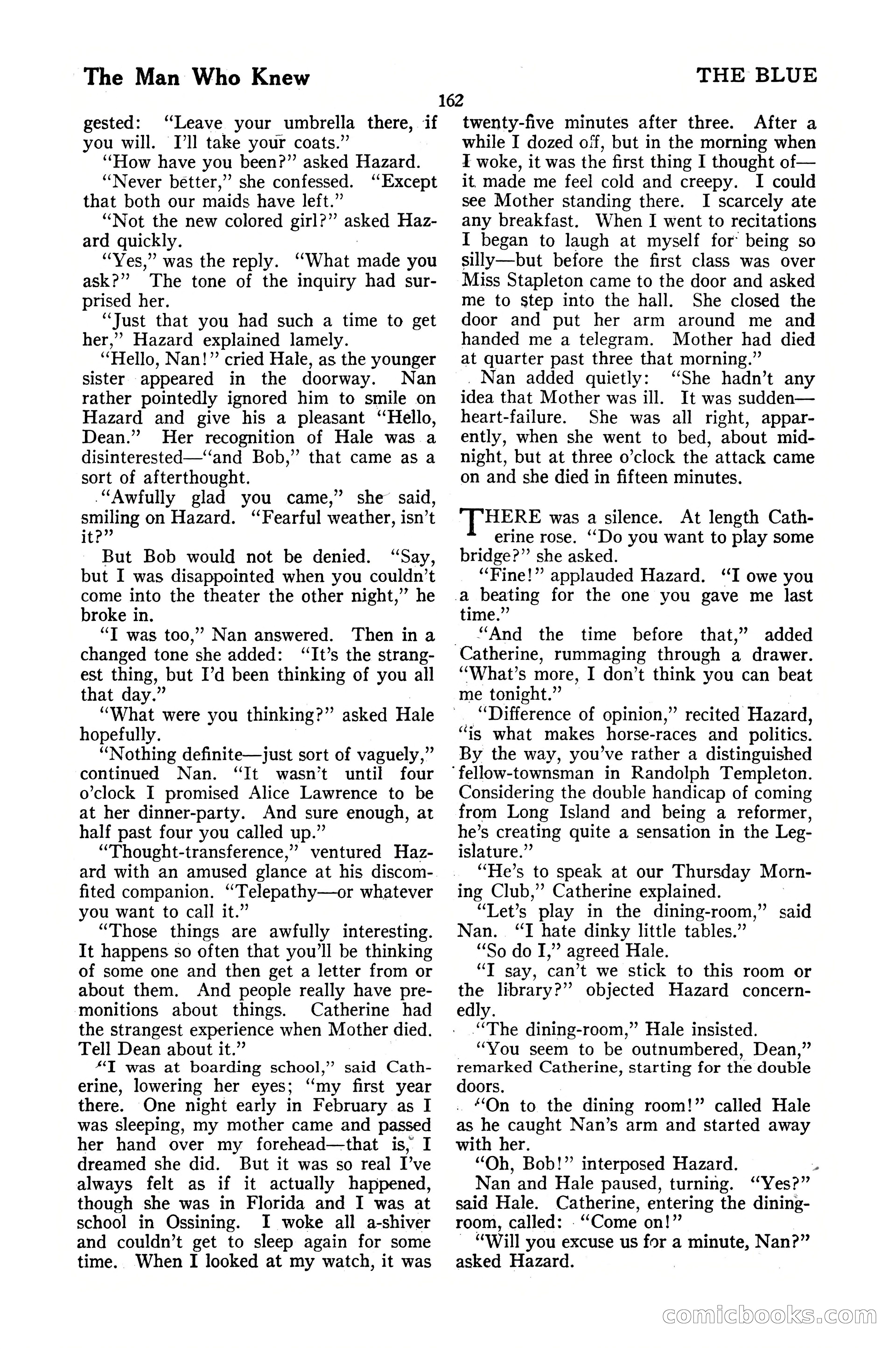 The Blue Book Magazine, October 1920 — page 168 of 212