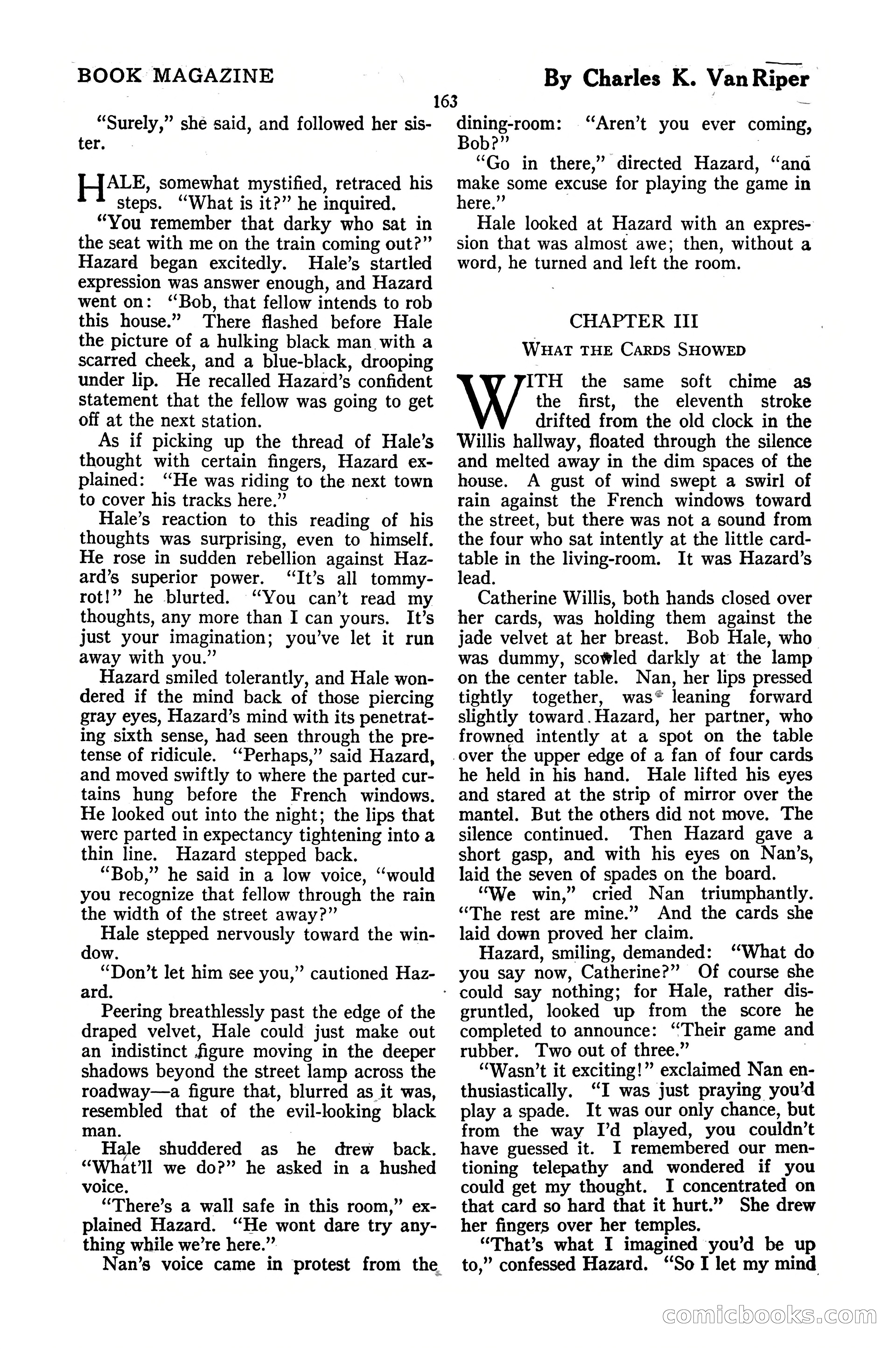 The Blue Book Magazine, October 1920 — page 169 of 212