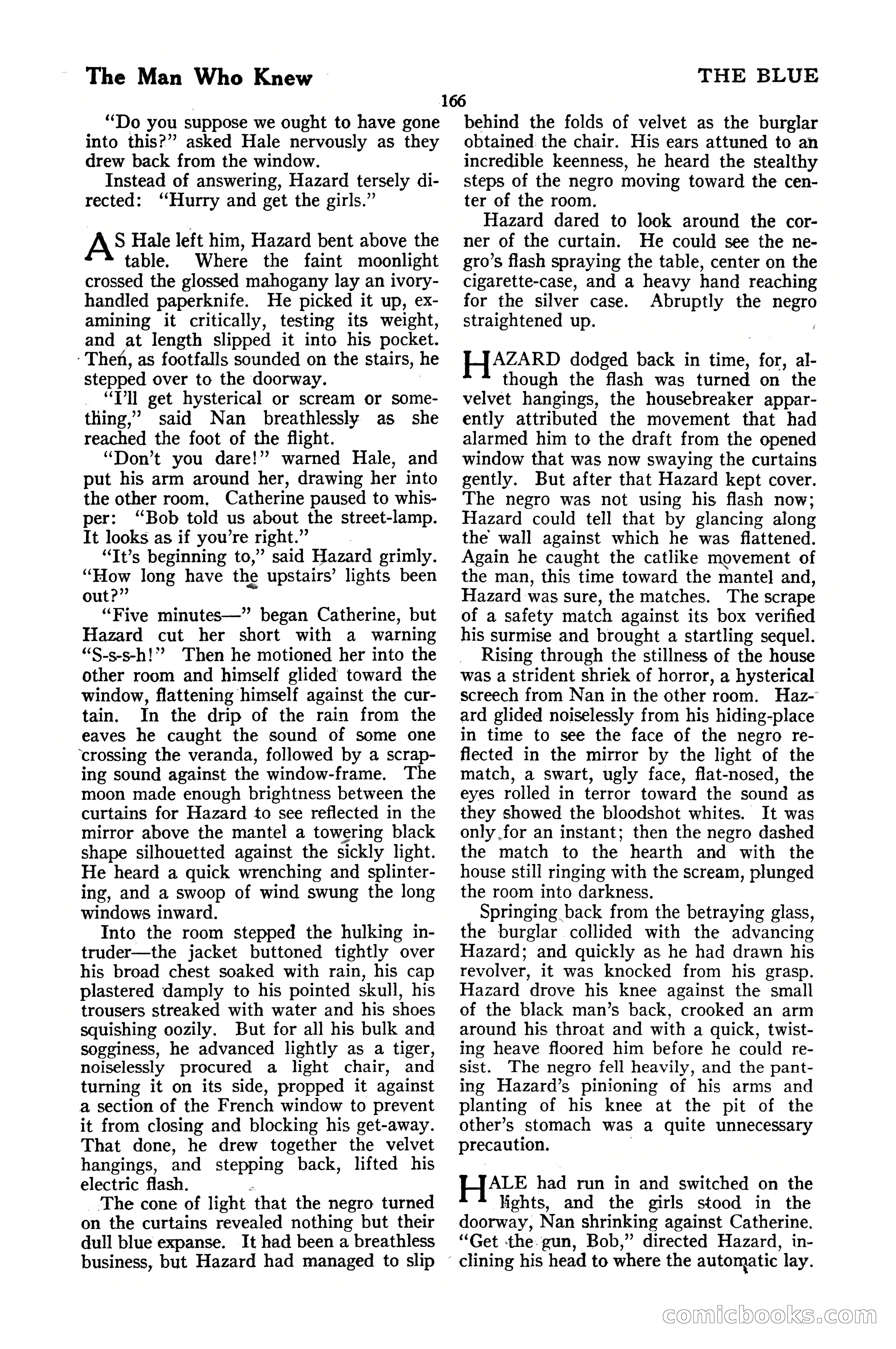 The Blue Book Magazine, October 1920 — page 172 of 212