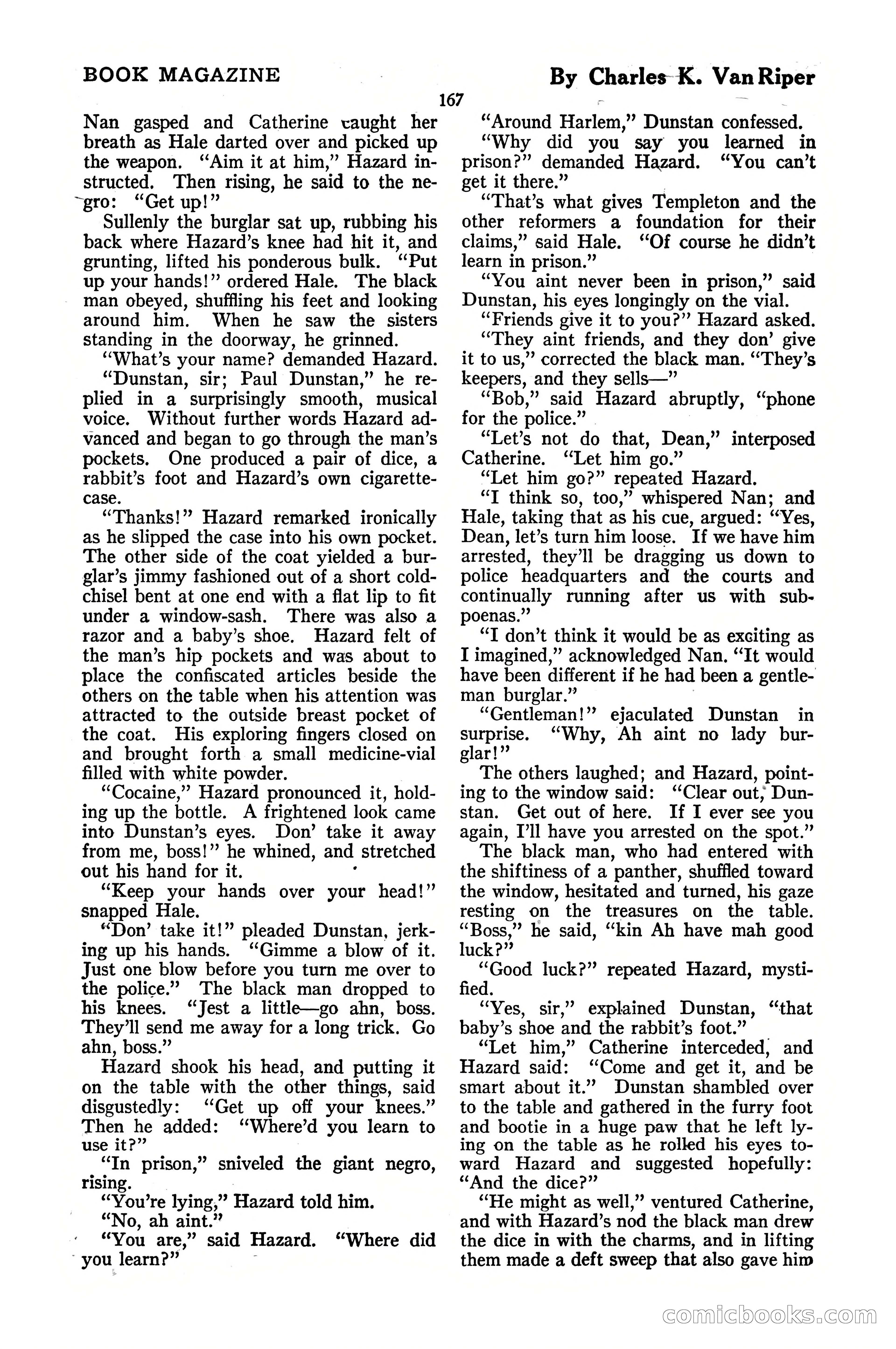 The Blue Book Magazine, October 1920 — page 173 of 212
