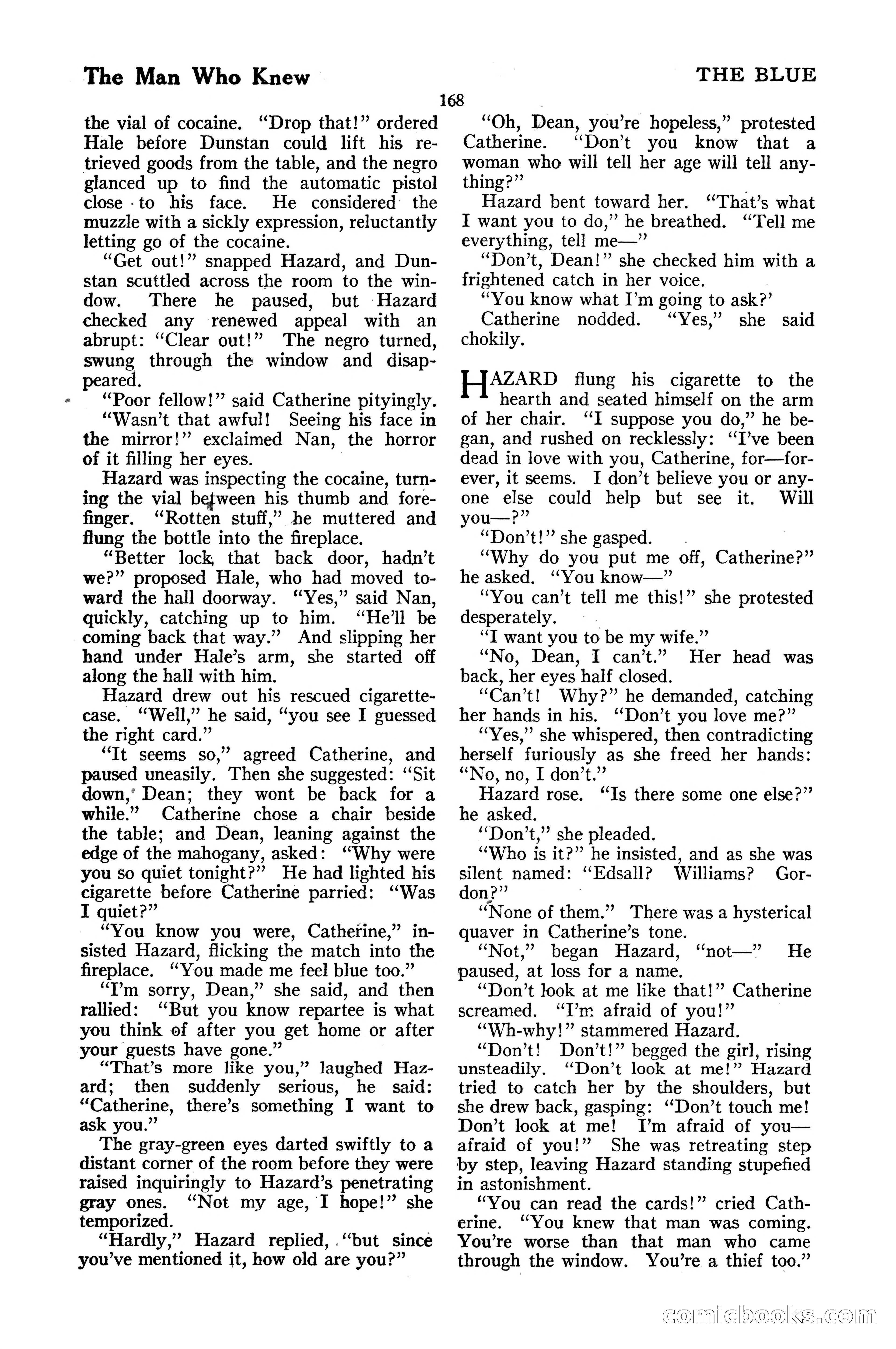 The Blue Book Magazine, October 1920 — page 174 of 212