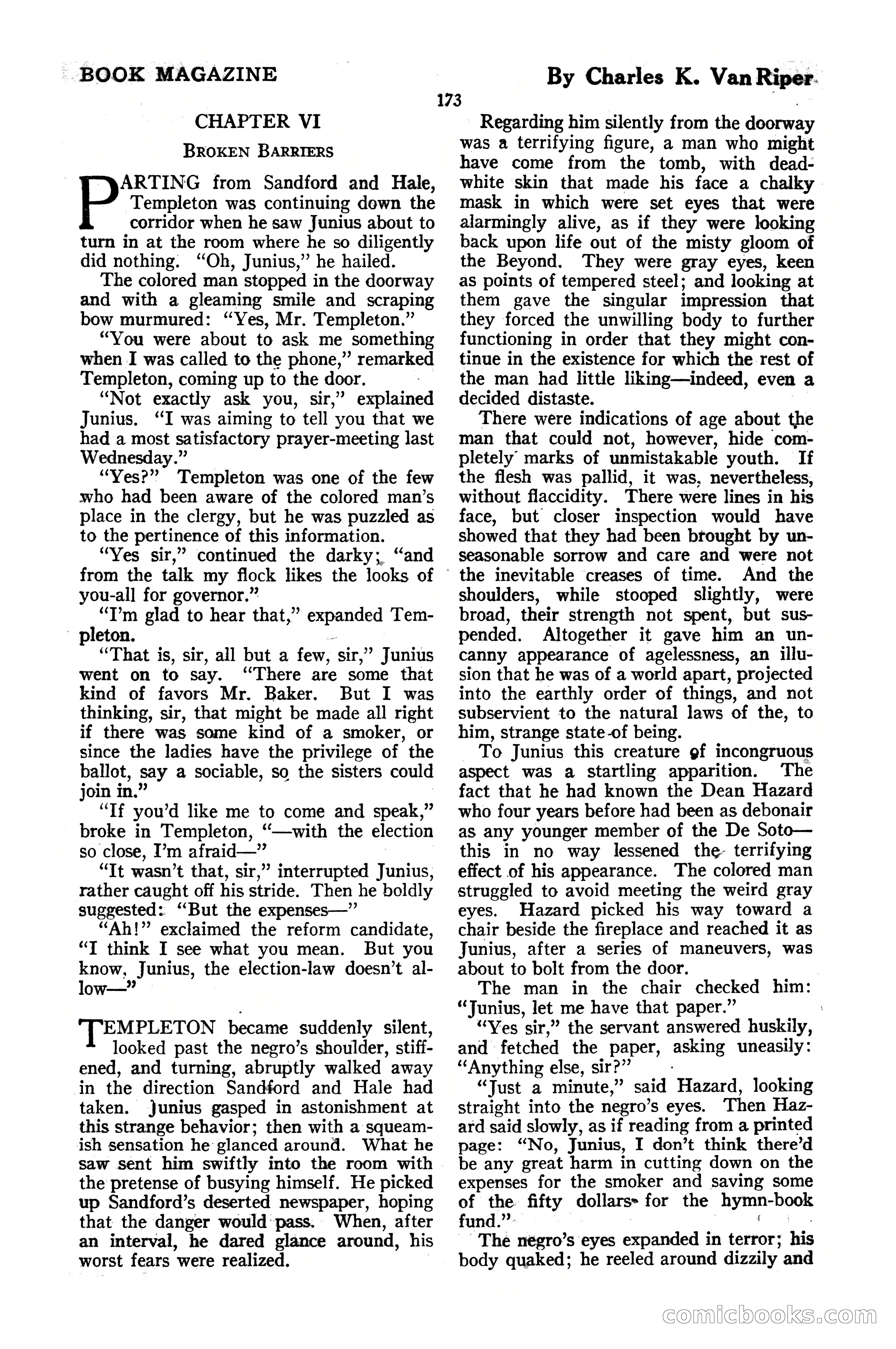 The Blue Book Magazine, October 1920 — page 179 of 212