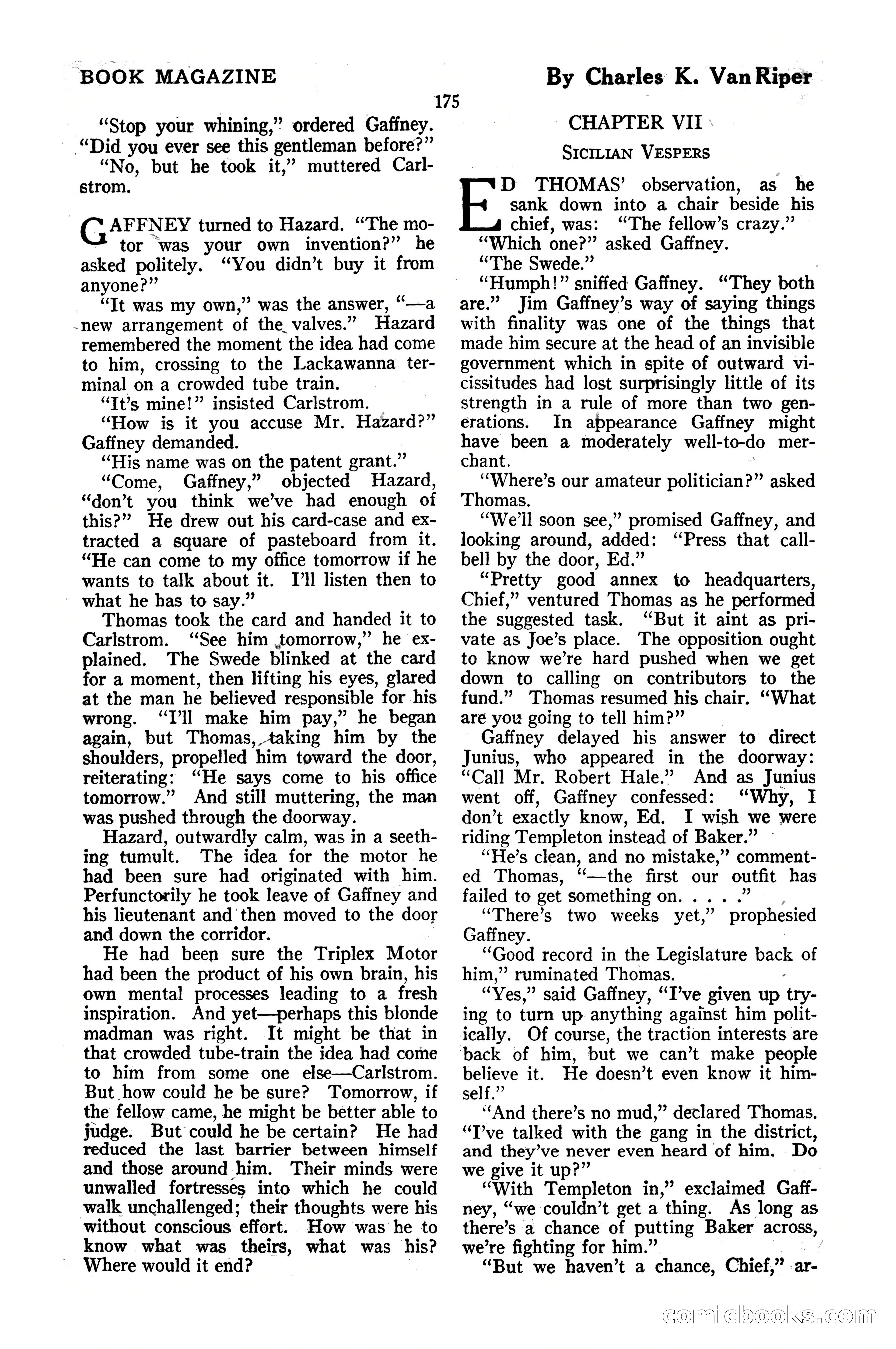 The Blue Book Magazine, October 1920 — page 181 of 212