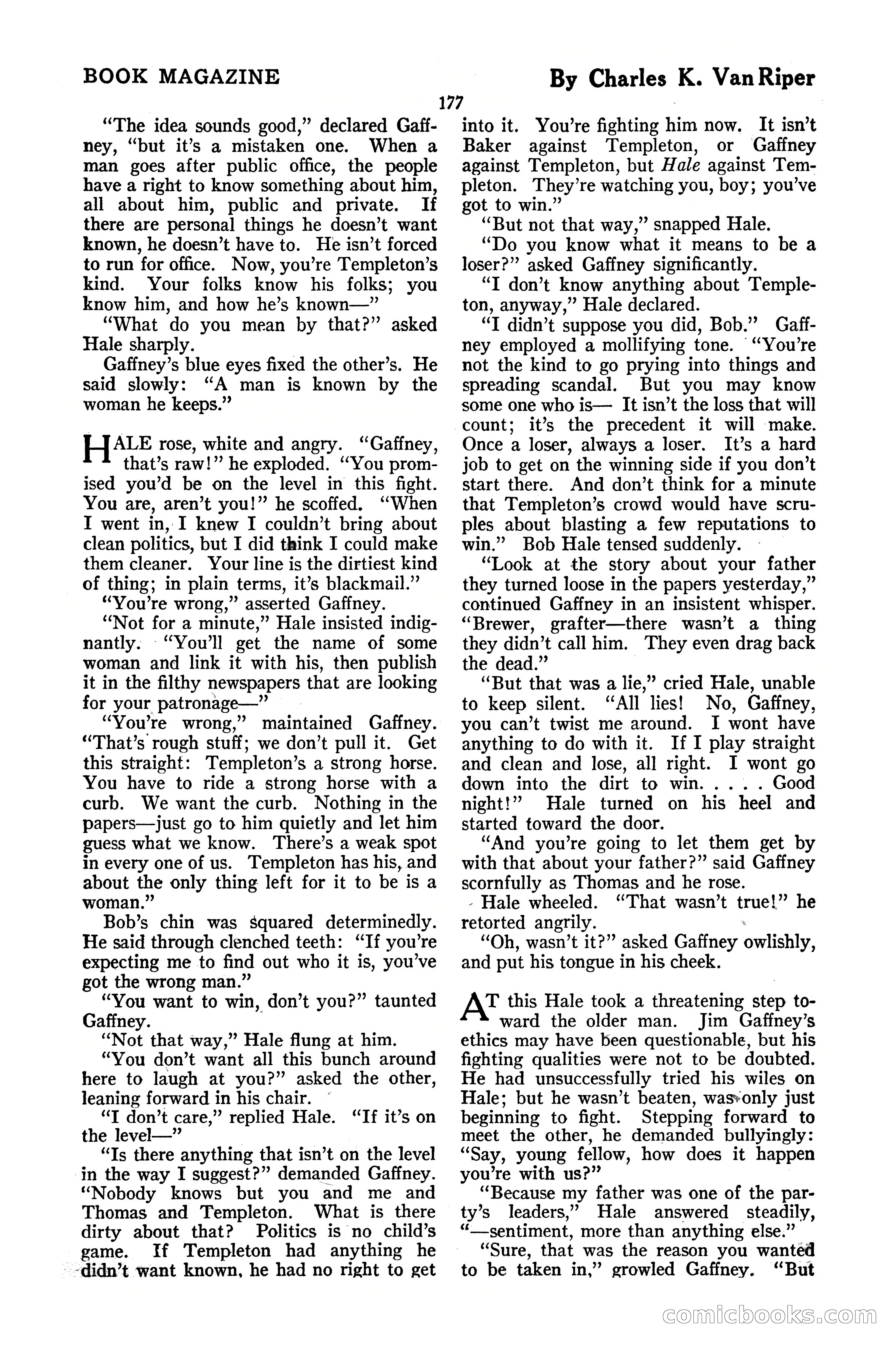 The Blue Book Magazine, October 1920 — page 183 of 212
