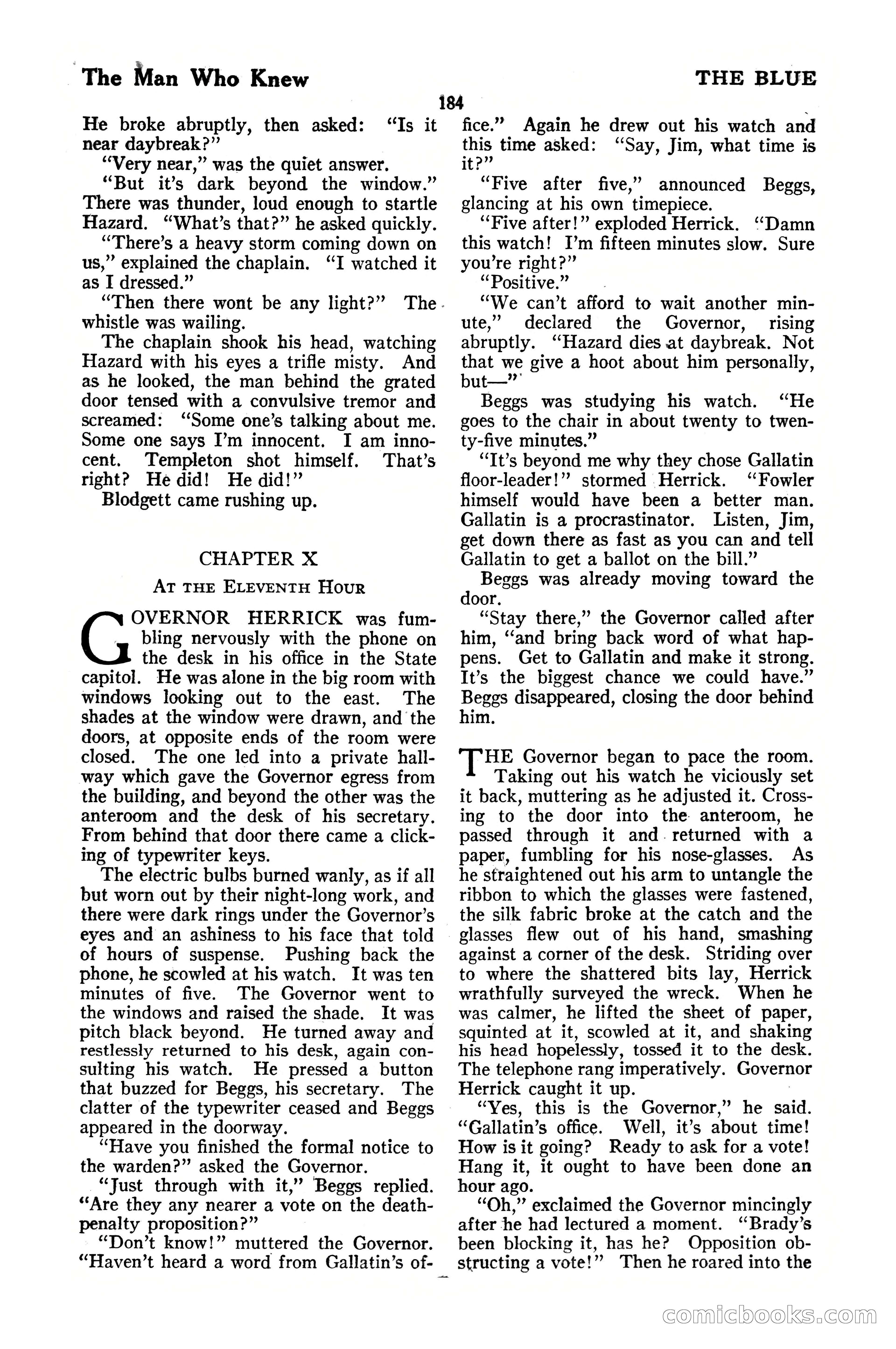 The Blue Book Magazine, October 1920 — page 190 of 212