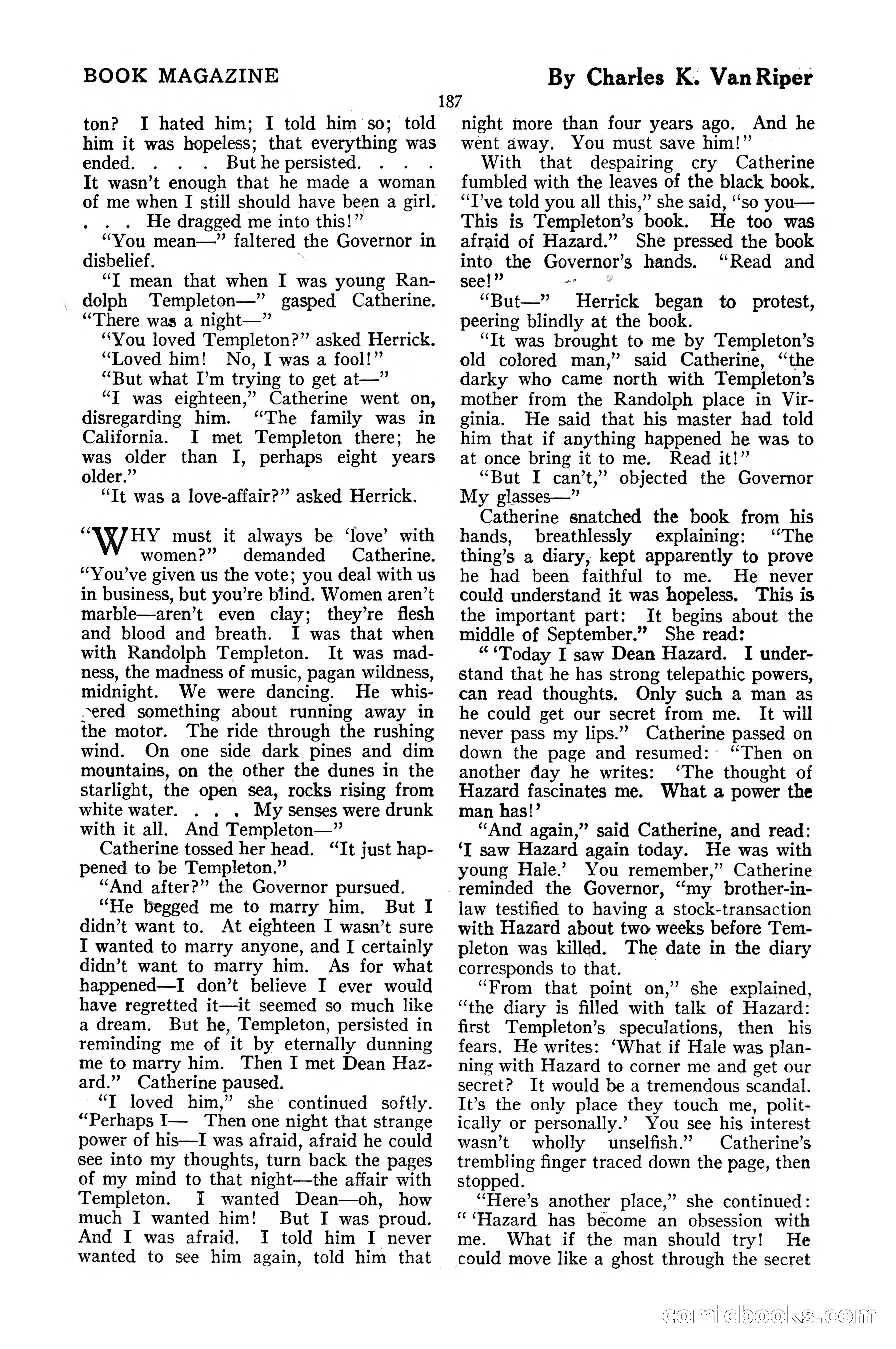 The Blue Book Magazine, October 1920 — page 193 of 212