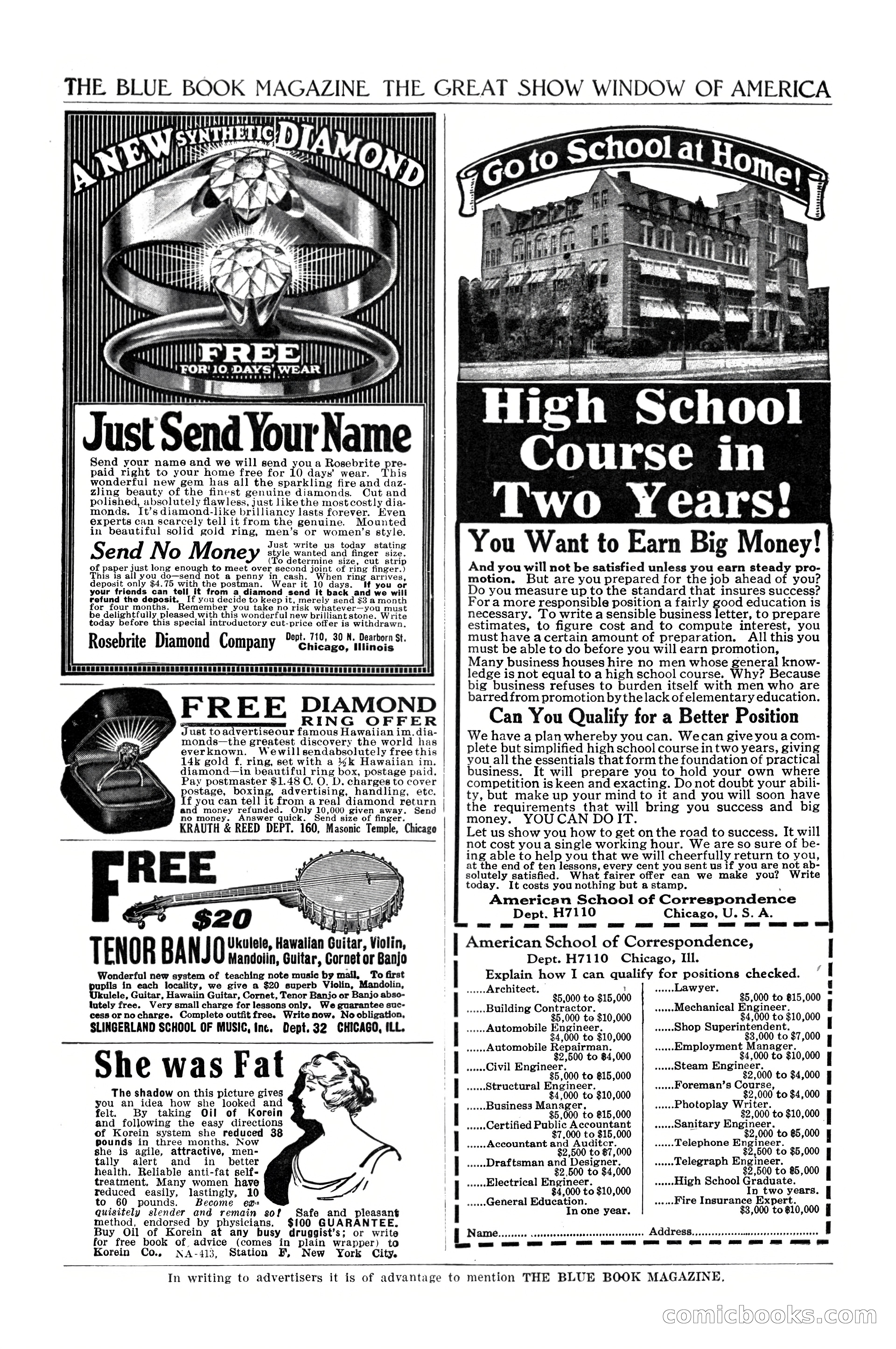 The Blue Book Magazine, October 1920 — page 203 of 212