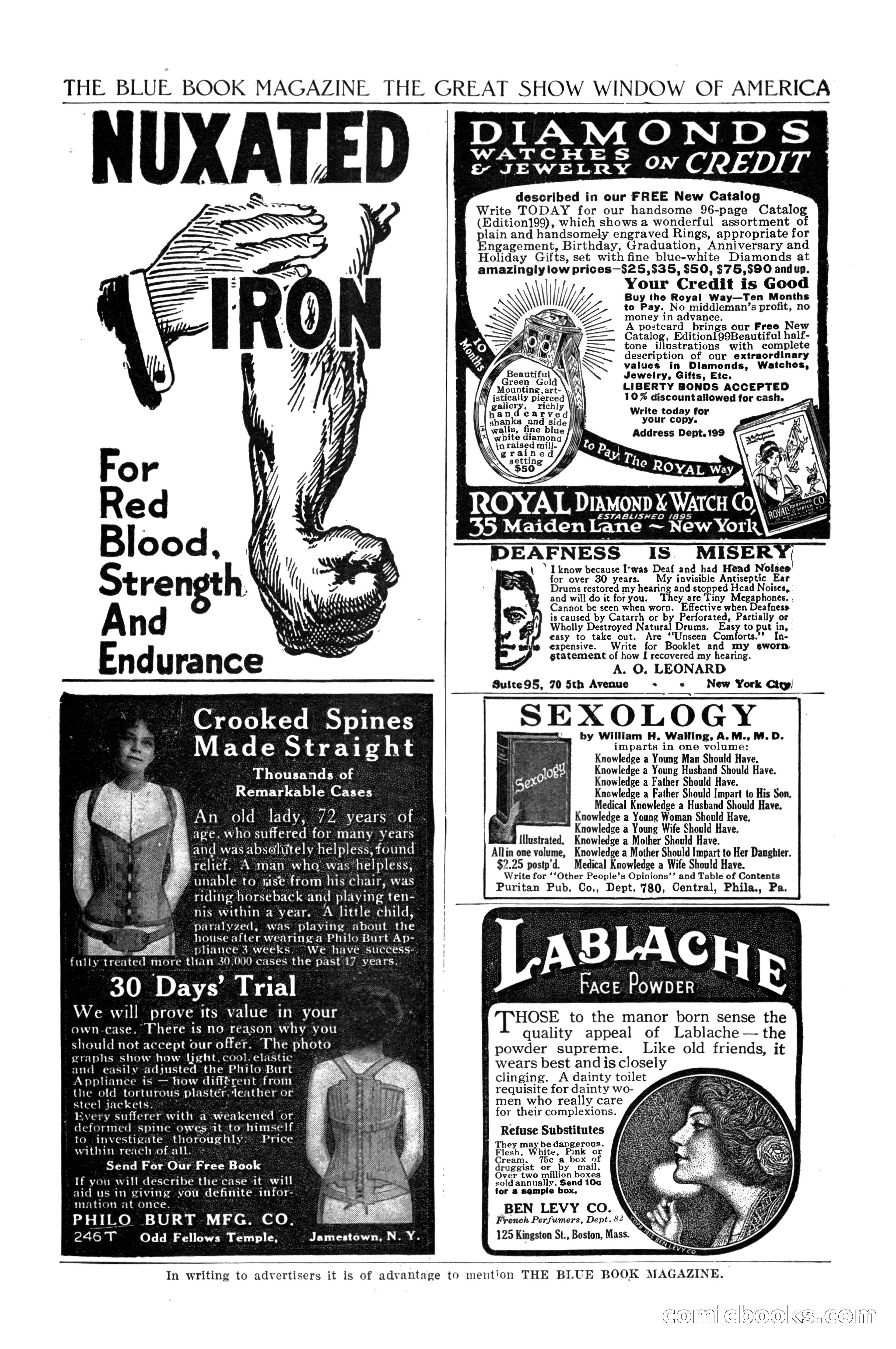 The Blue Book Magazine, October 1920 — page 208 of 212