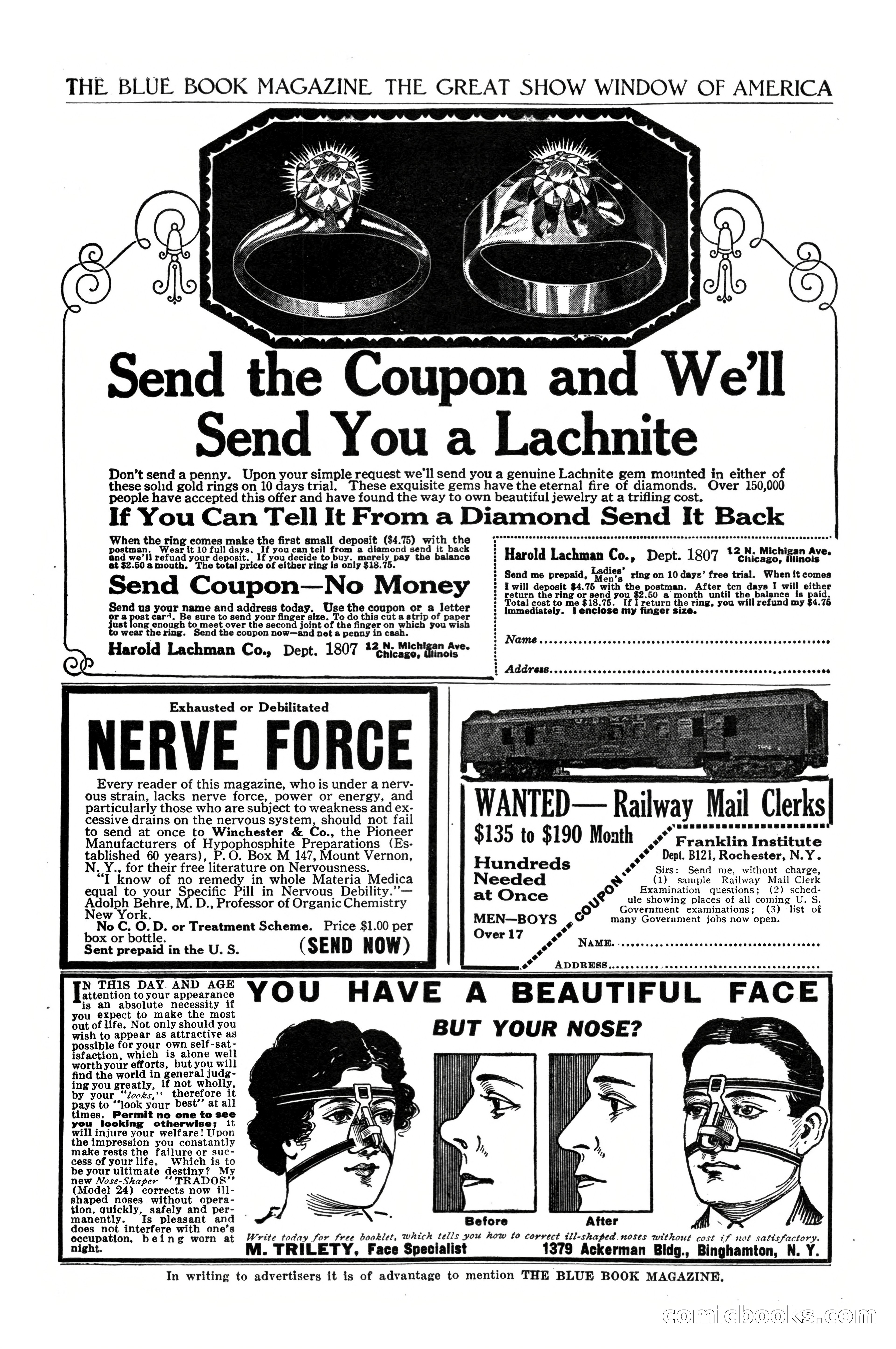 The Blue Book Magazine, October 1920 — page 209 of 212