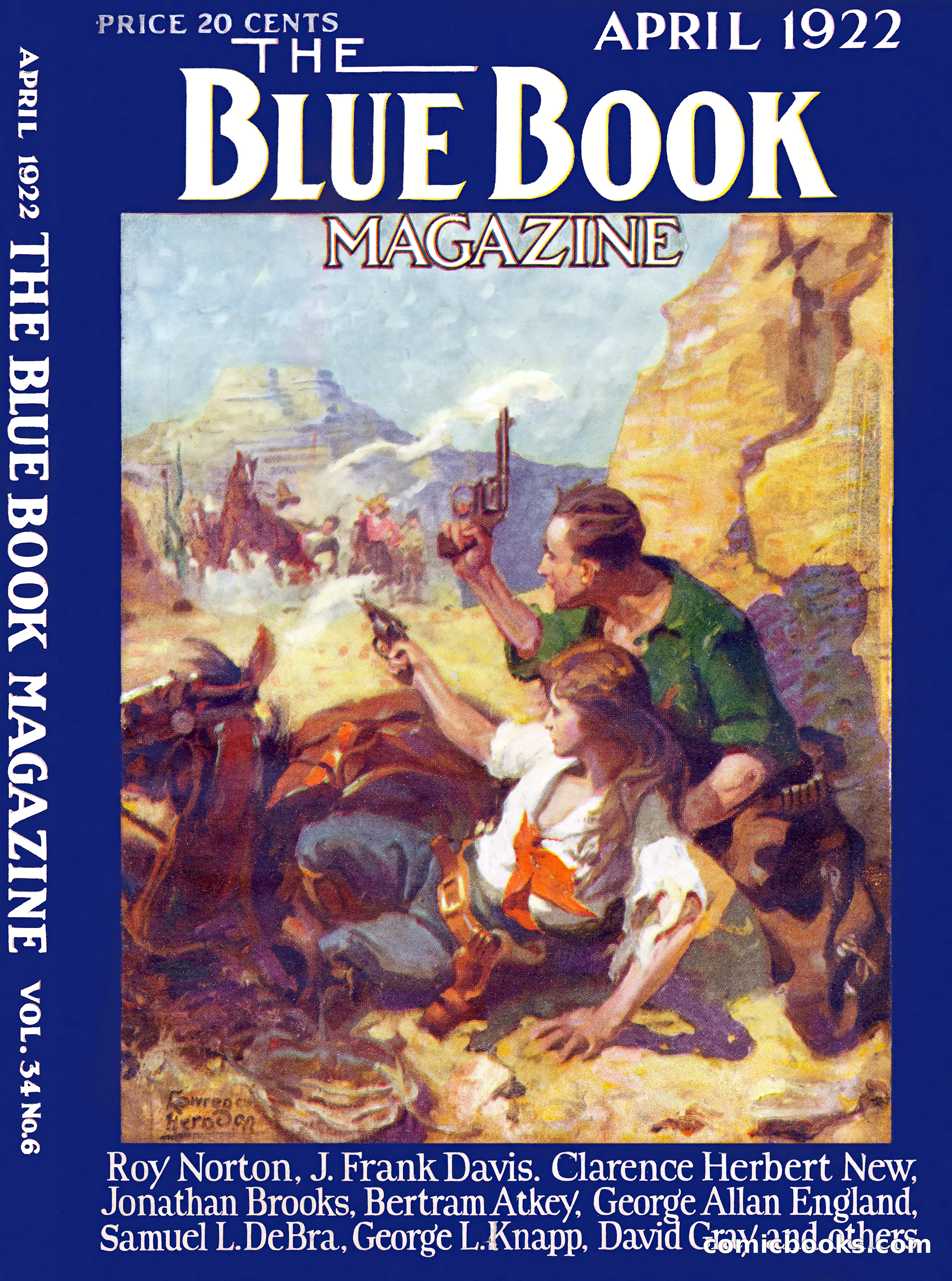 The Blue Book Magazine, April 1922 — page 1 of 212