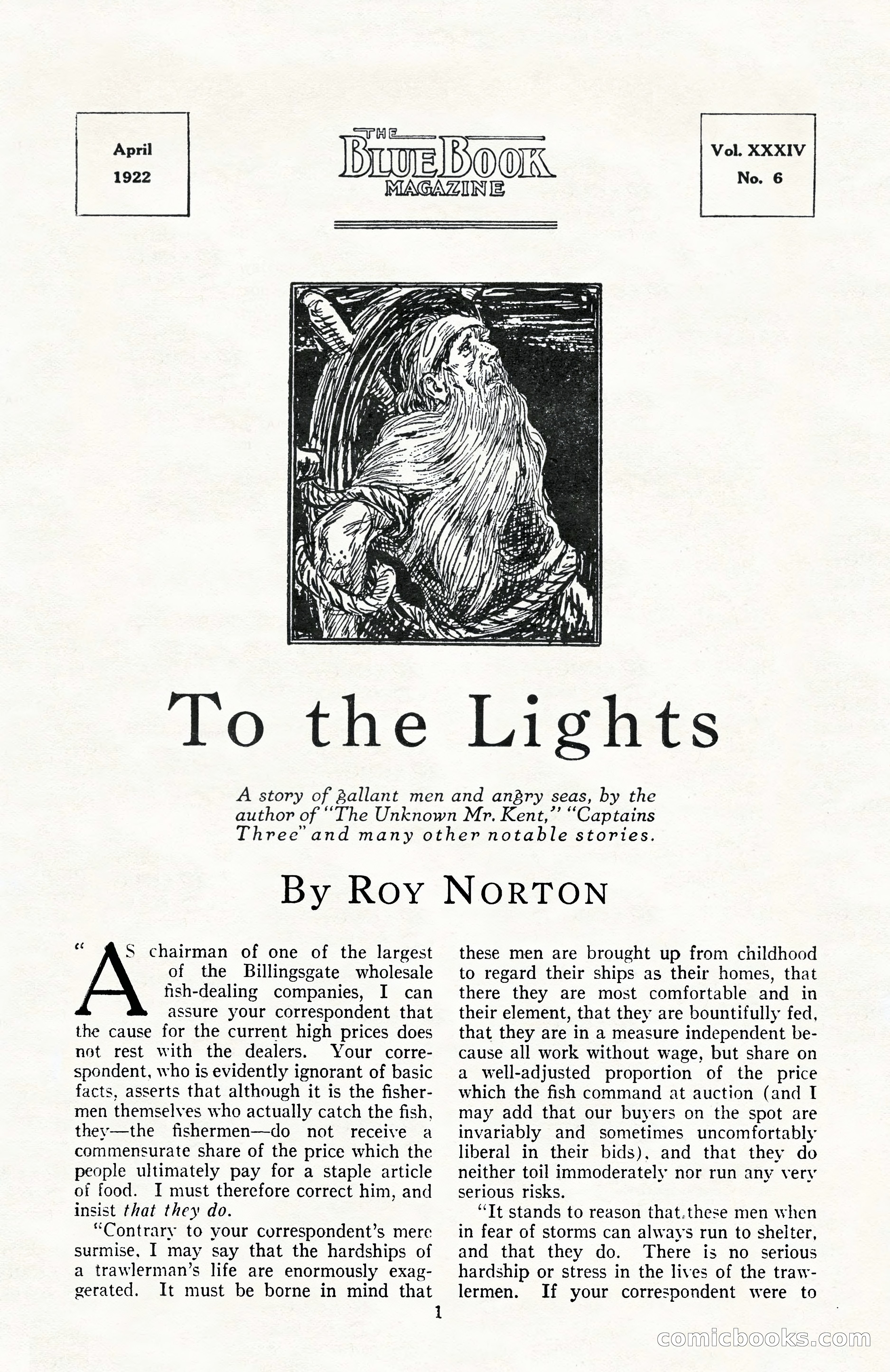 The Blue Book Magazine, April 1922 — page 7 of 212