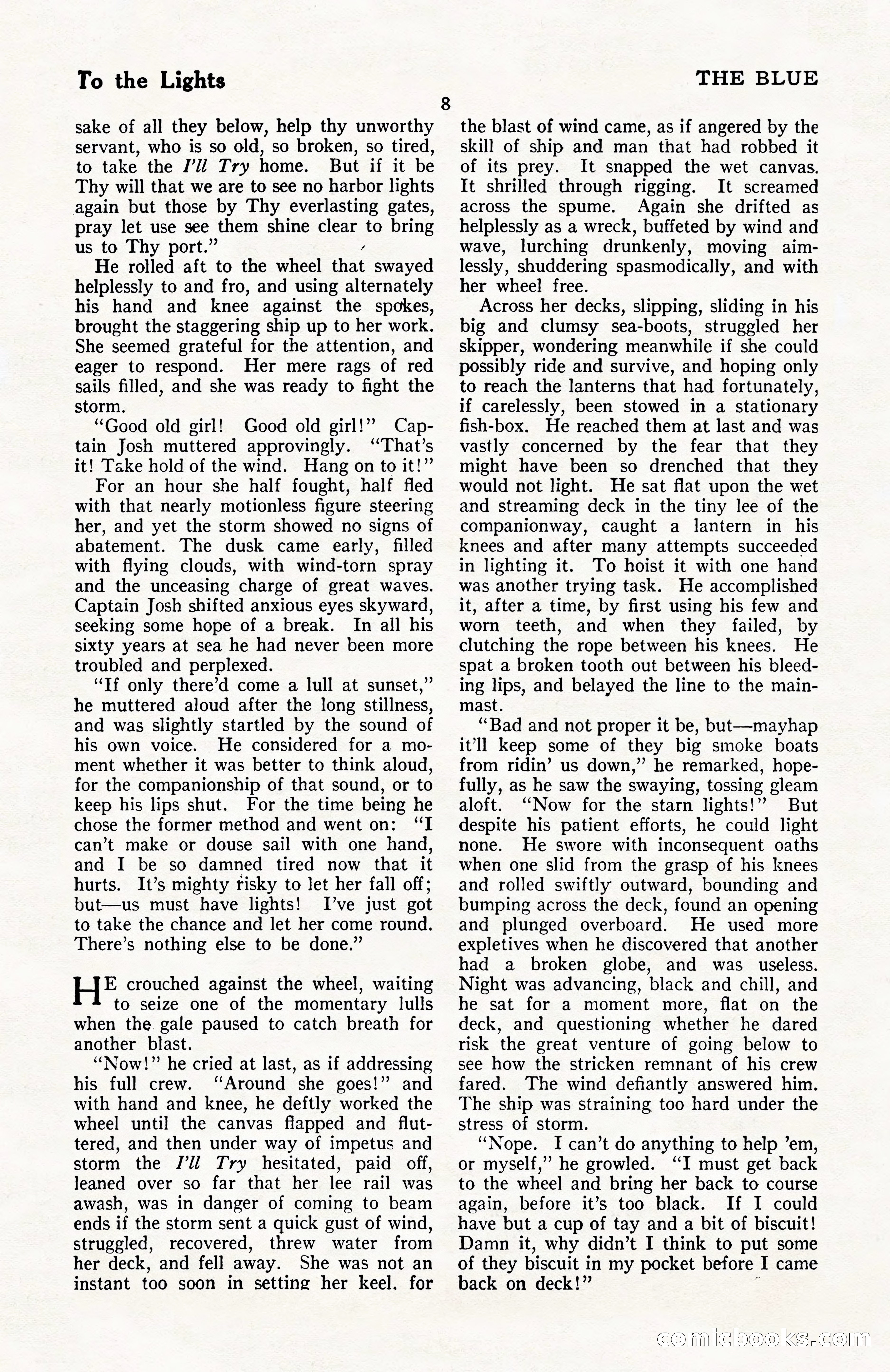 The Blue Book Magazine, April 1922 — page 14 of 212