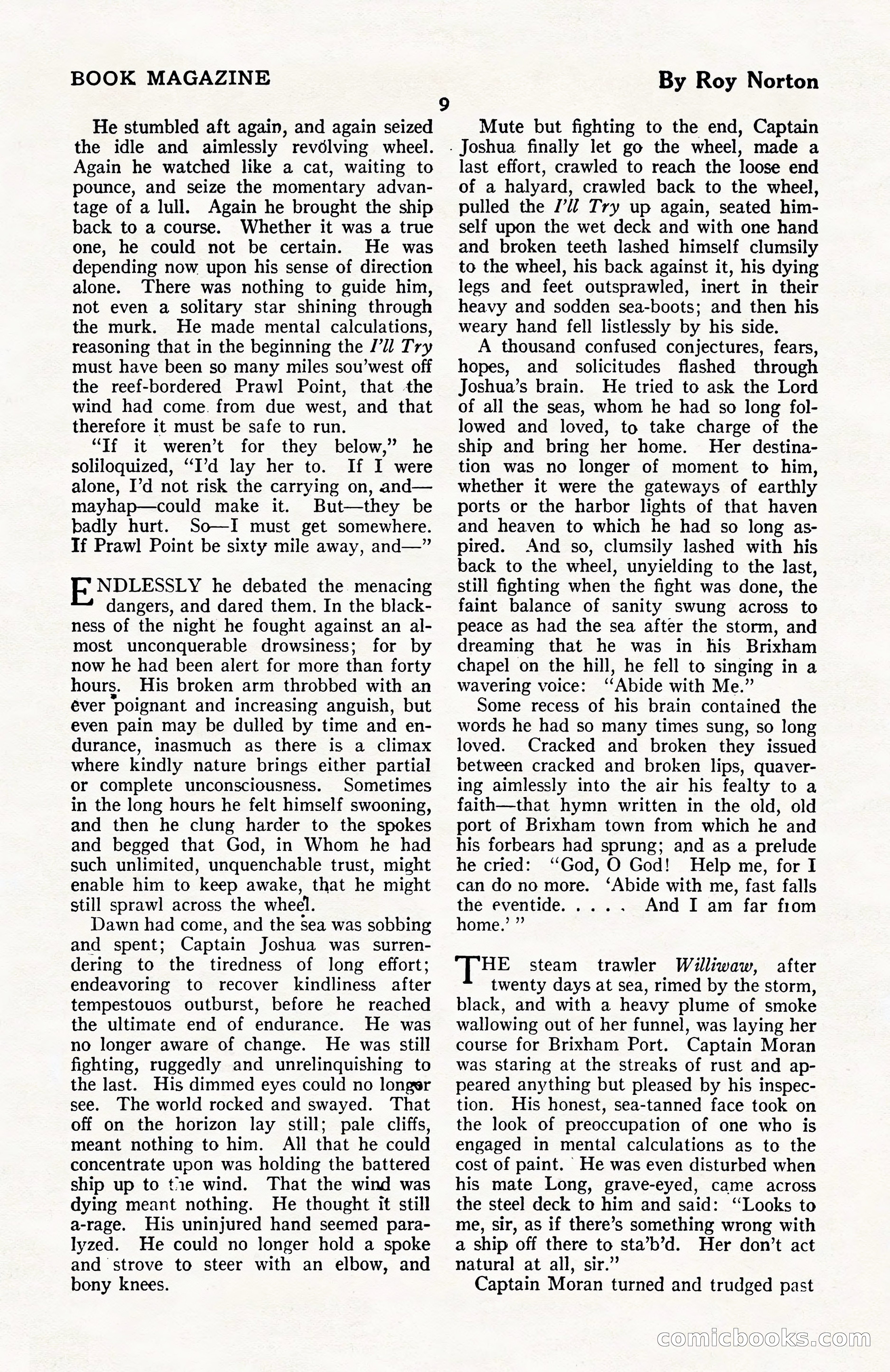 The Blue Book Magazine, April 1922 — page 15 of 212