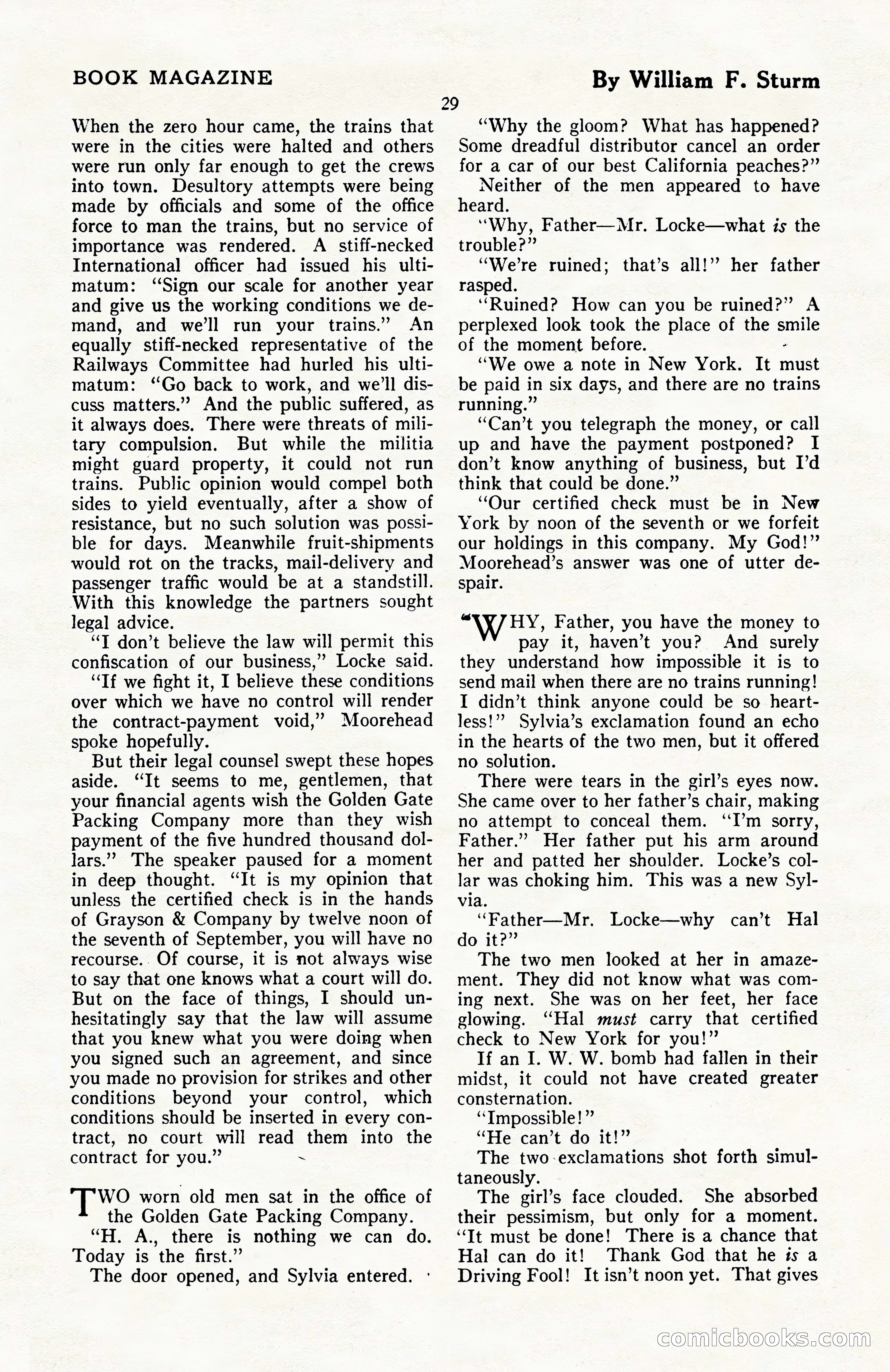 The Blue Book Magazine, April 1922 — page 35 of 212