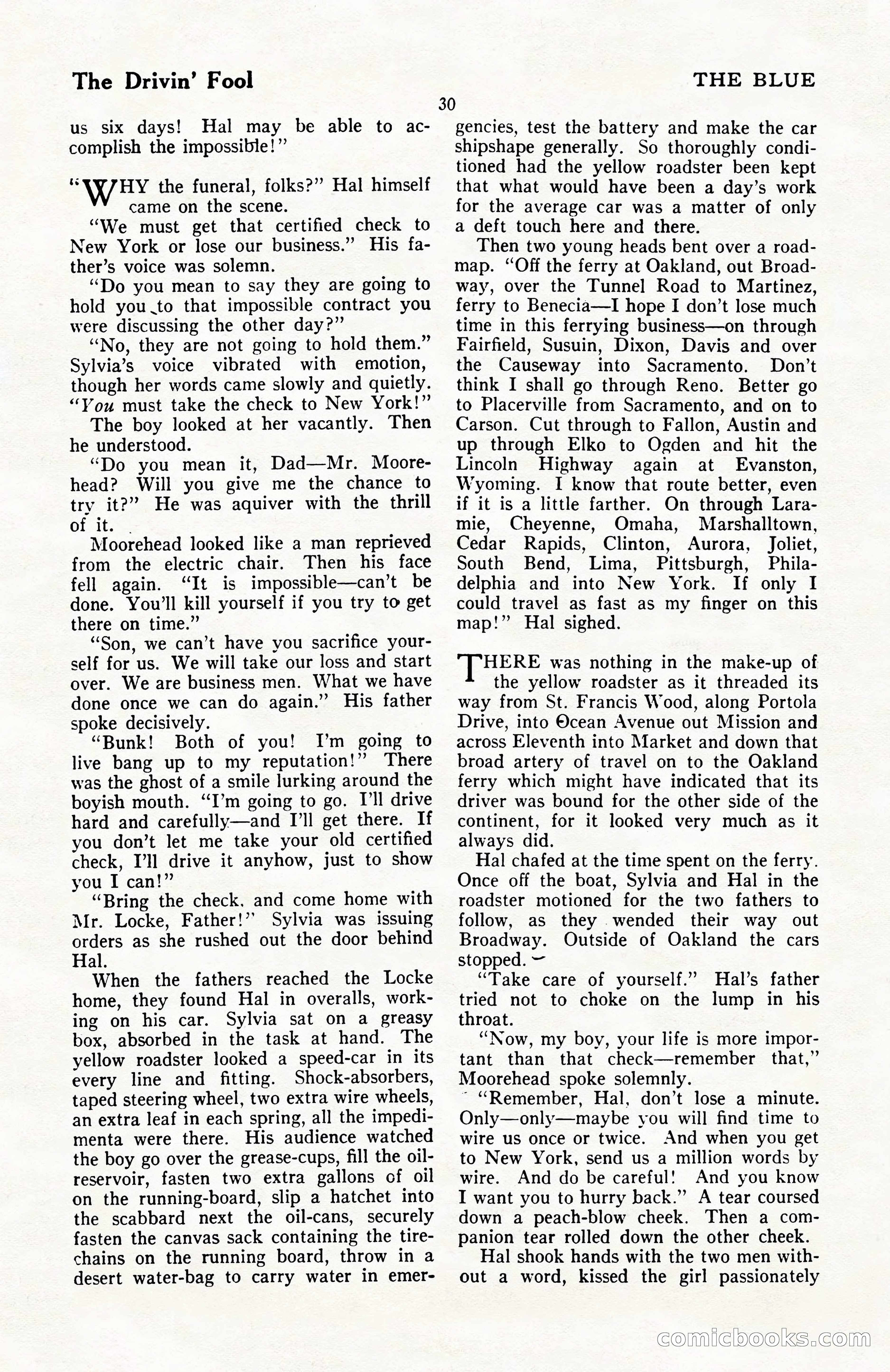 The Blue Book Magazine, April 1922 — page 36 of 212