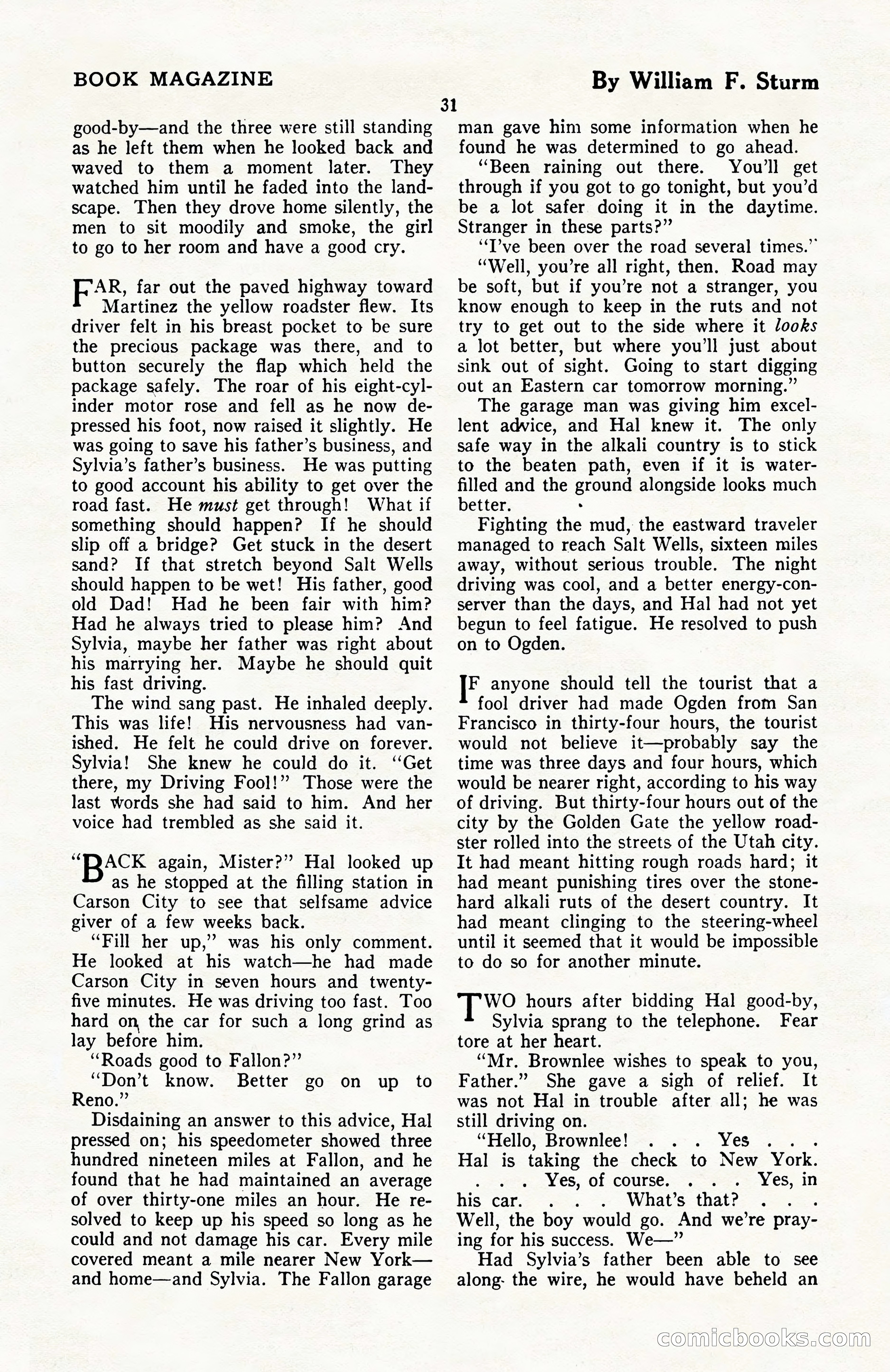 The Blue Book Magazine, April 1922 — page 37 of 212