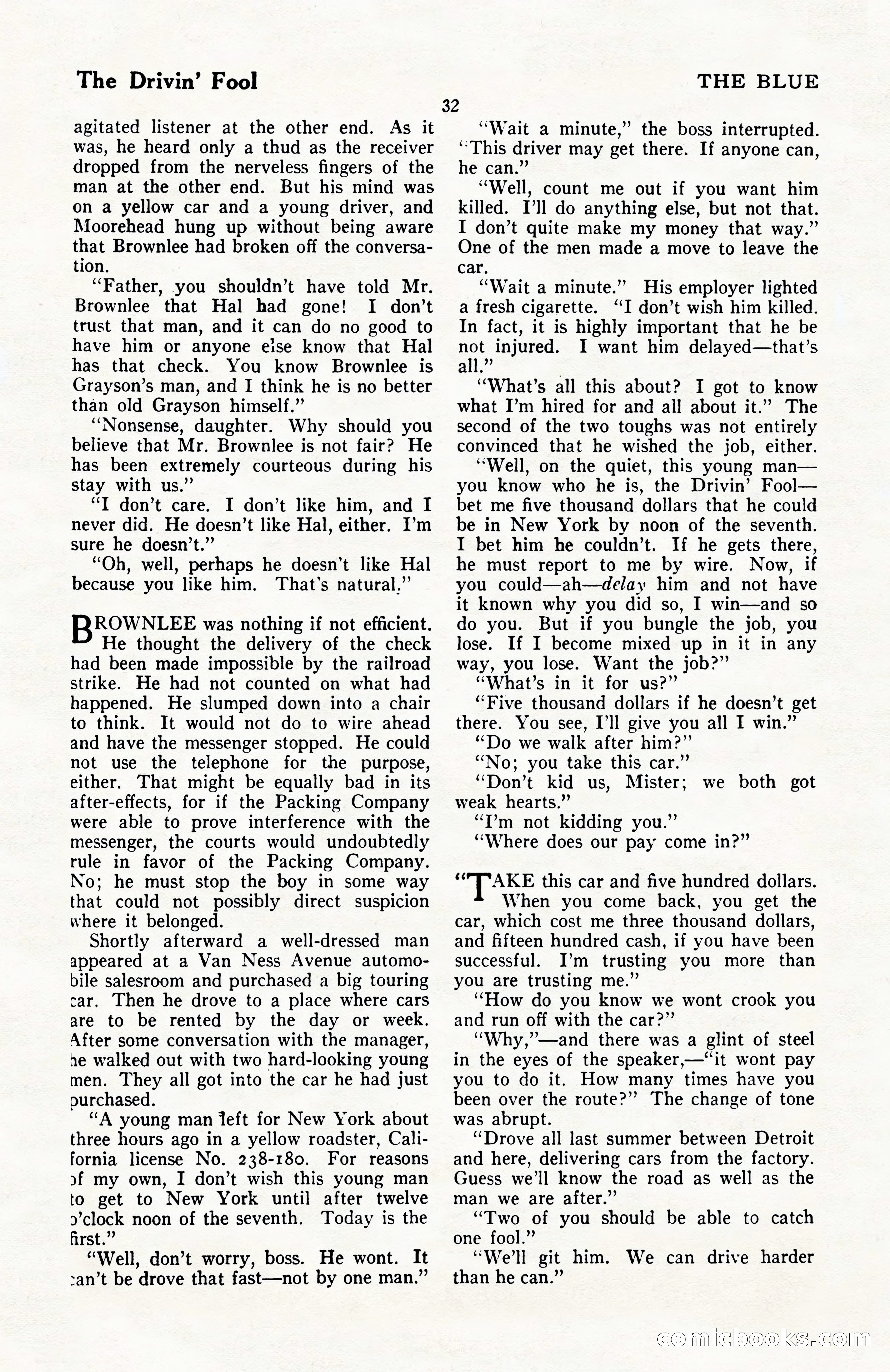 The Blue Book Magazine, April 1922 — page 38 of 212