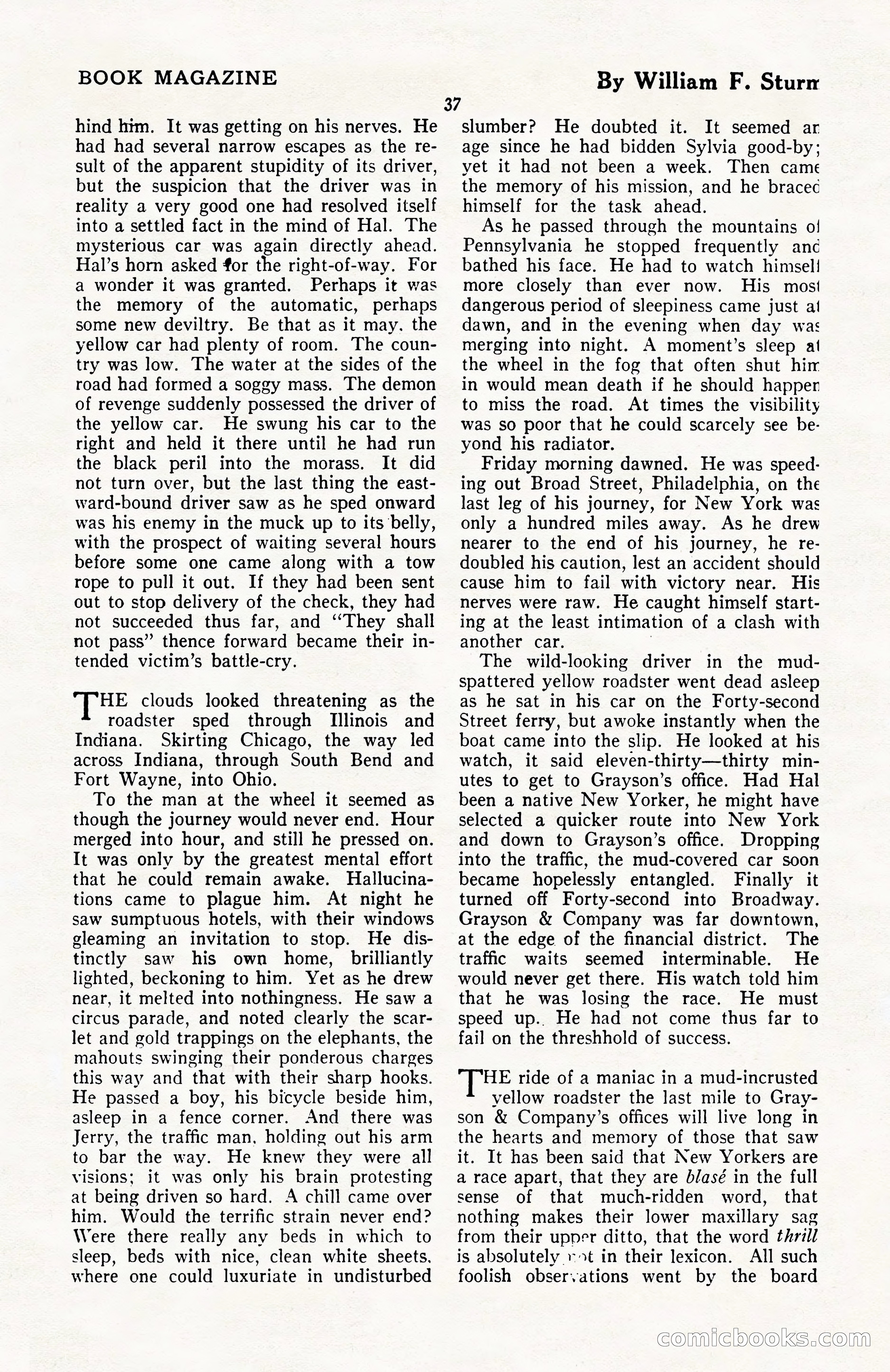 The Blue Book Magazine, April 1922 — page 43 of 212