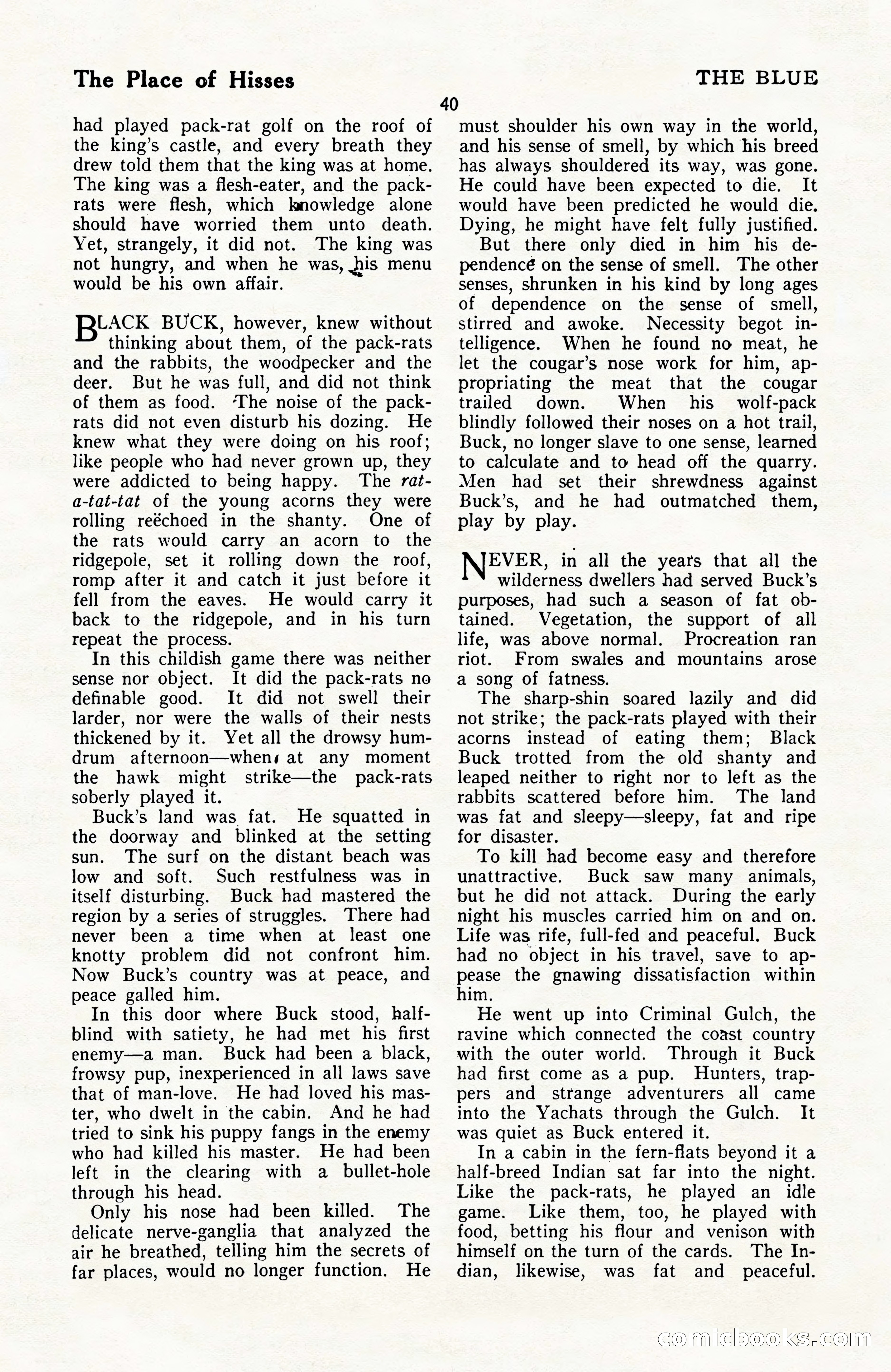 The Blue Book Magazine, April 1922 — page 46 of 212