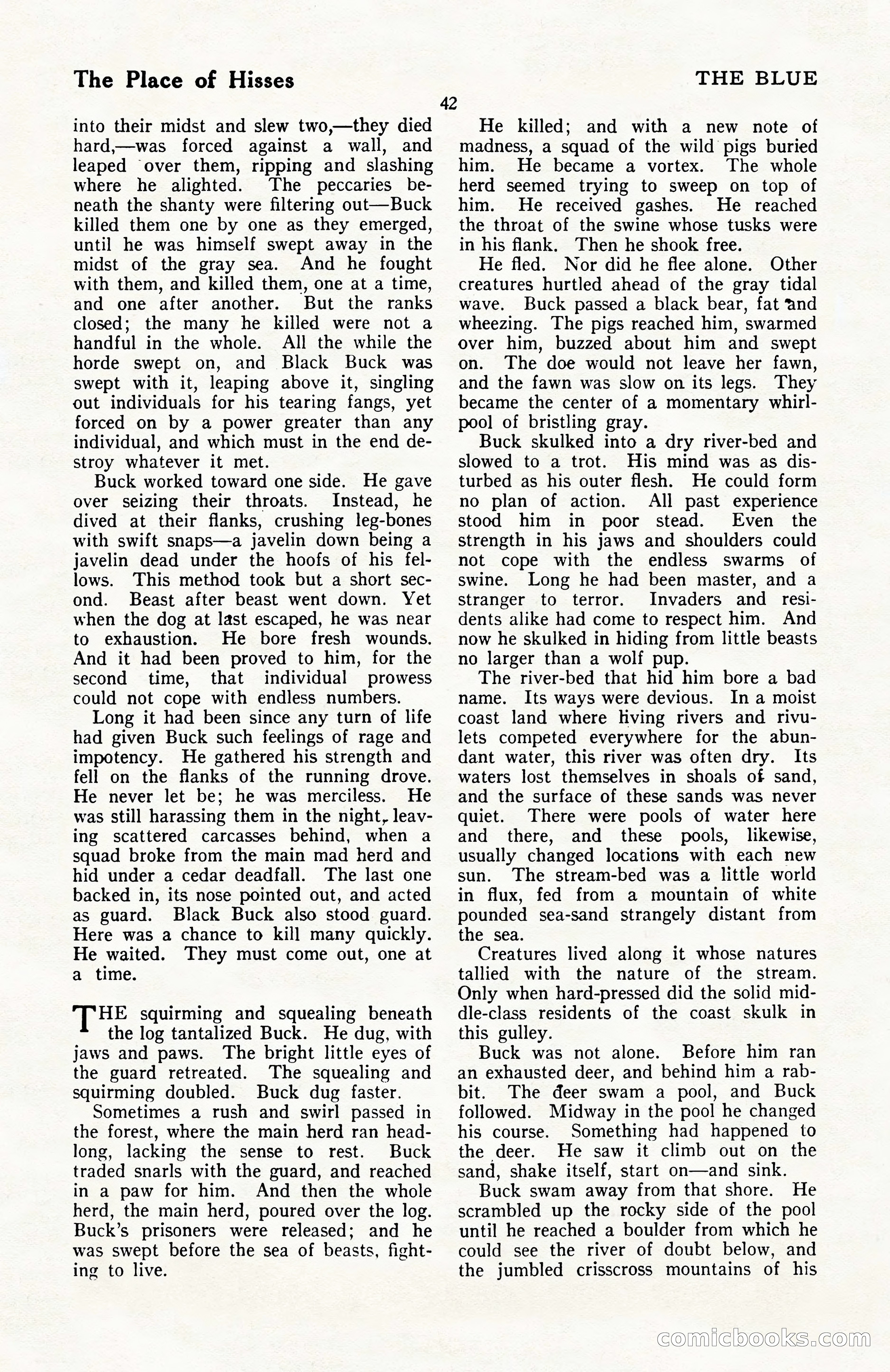 The Blue Book Magazine, April 1922 — page 48 of 212